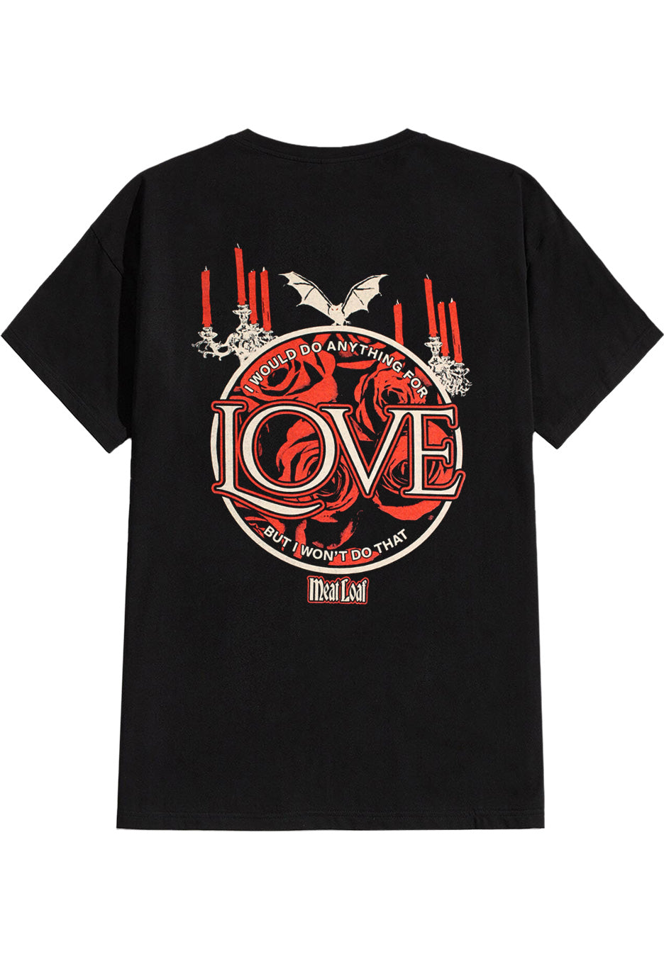 Meat Loaf - Roses - T-Shirt | Neutral-Image