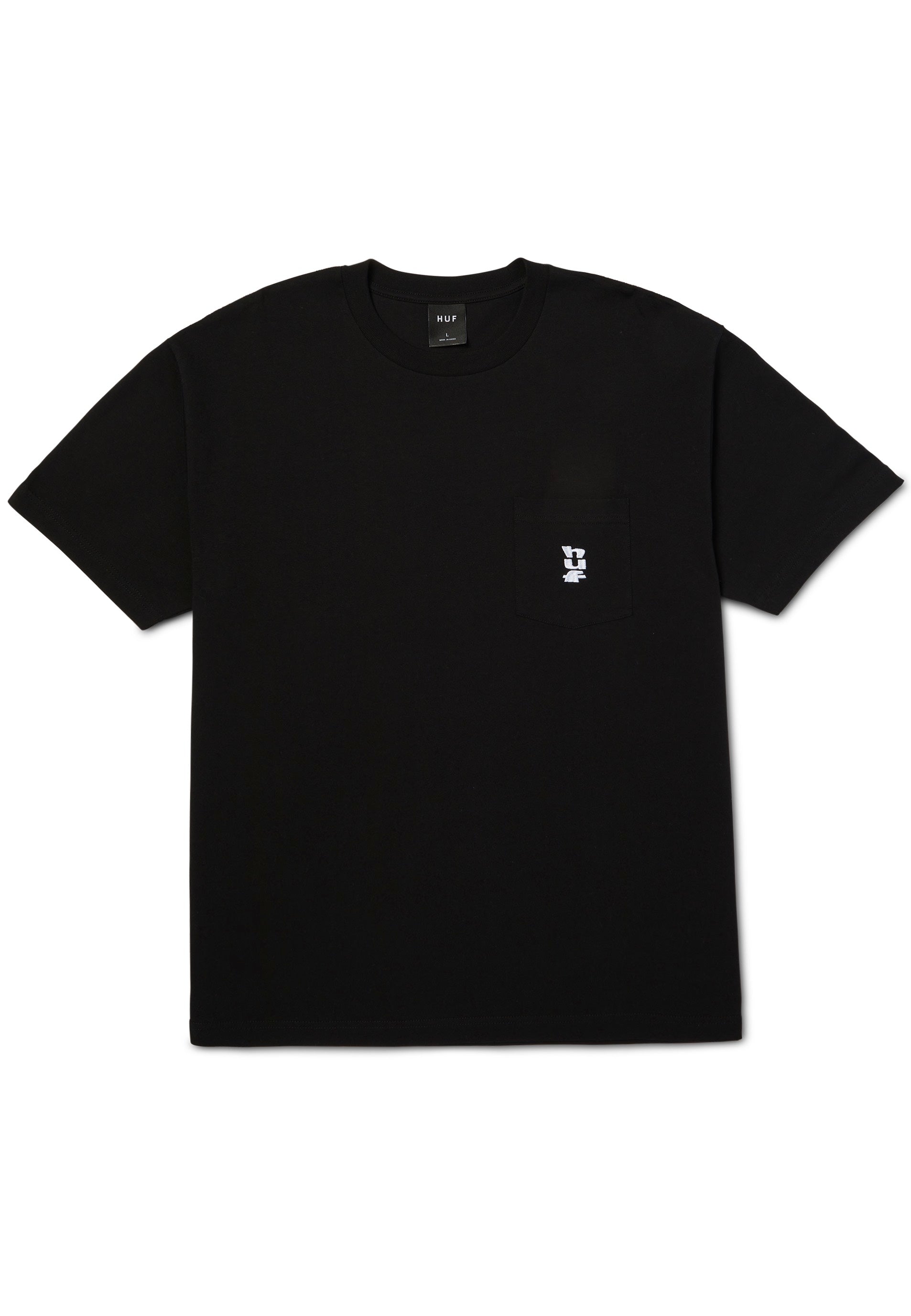 HUF - Megablast Pocket Black - T-Shirt | Men-Image