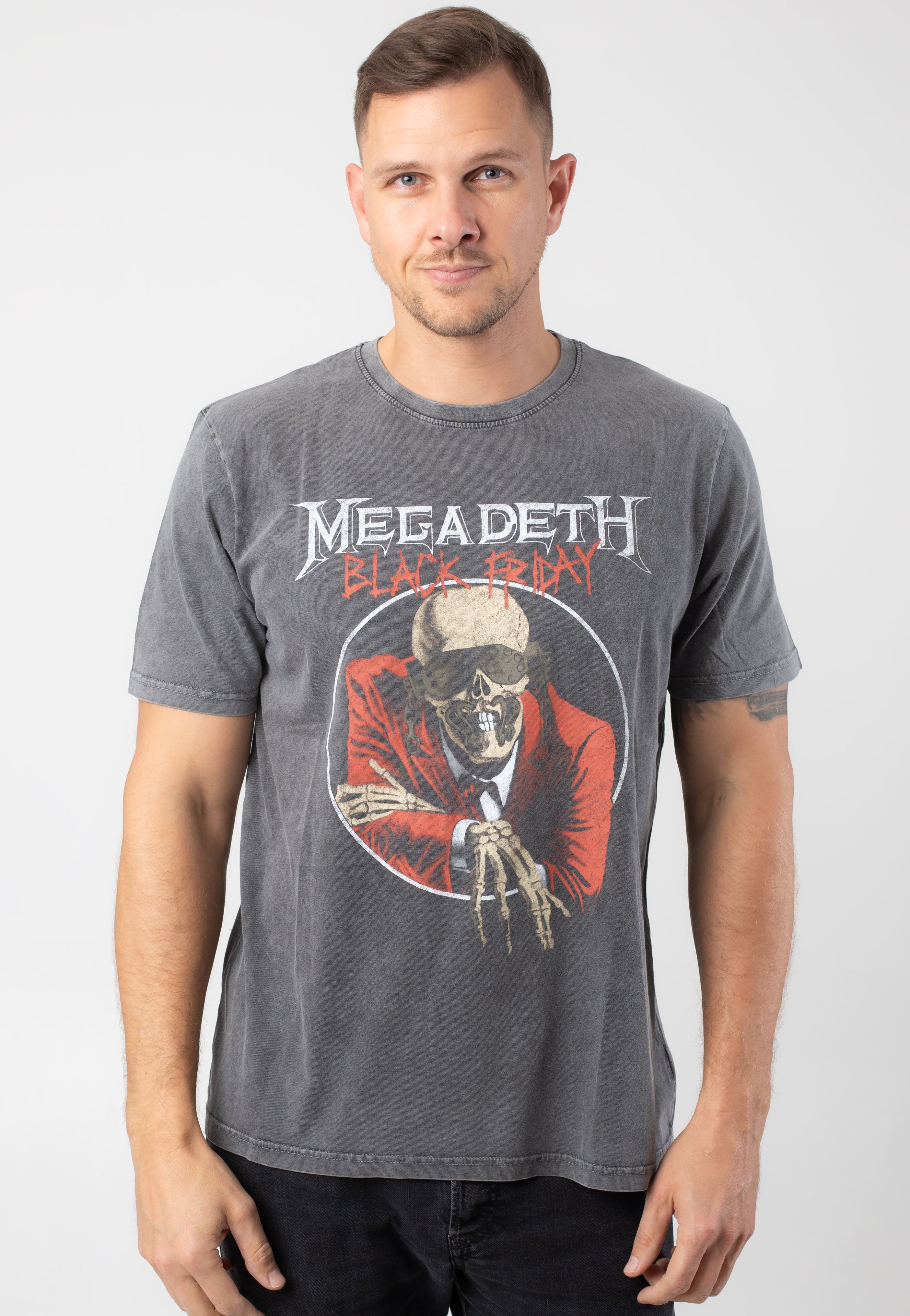 Megadeth - Black Friday Stone Washed - T-Shirt | Impericon