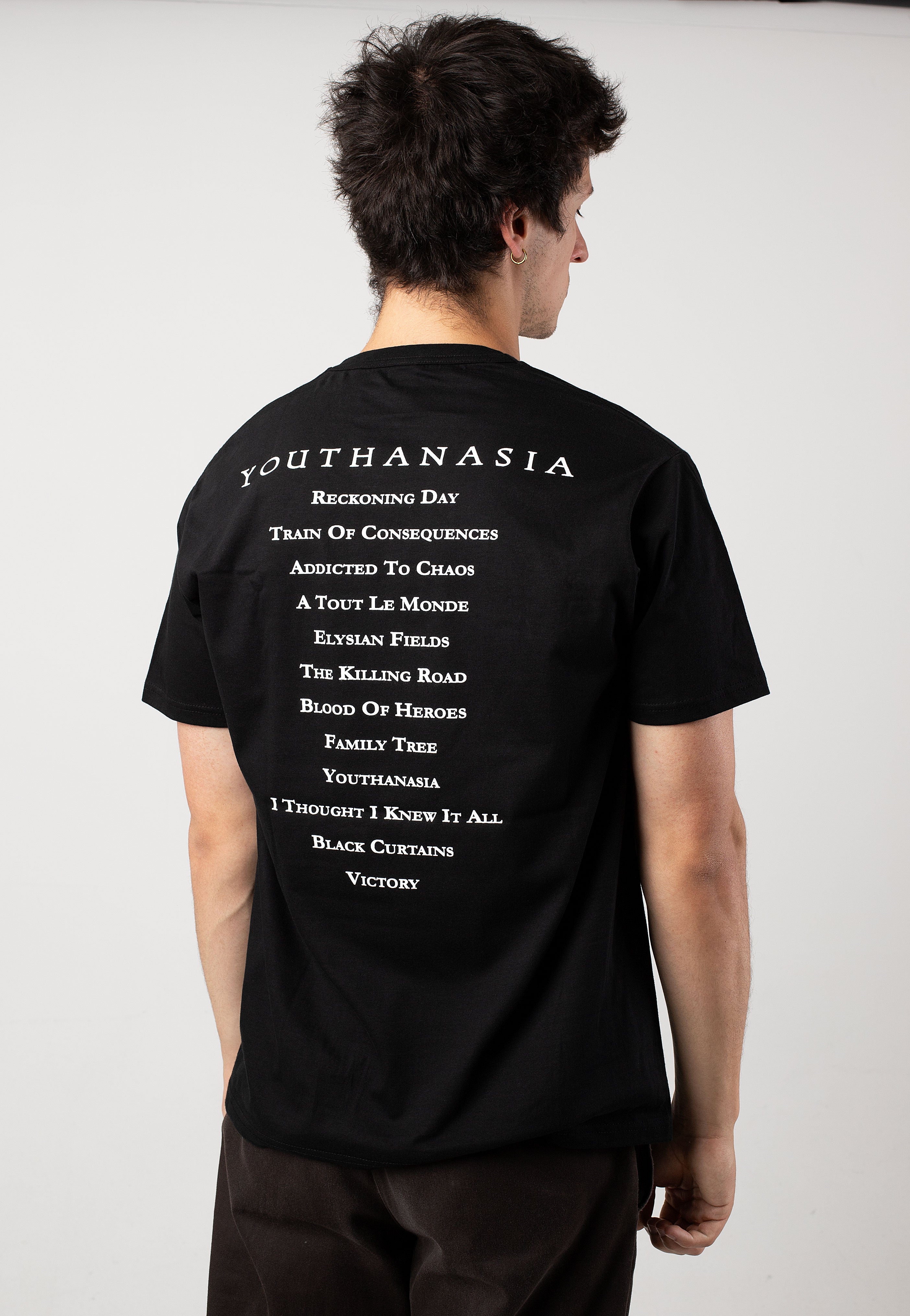 Megadeth - Youthanasia Tracklist - T-Shirt | Impericon