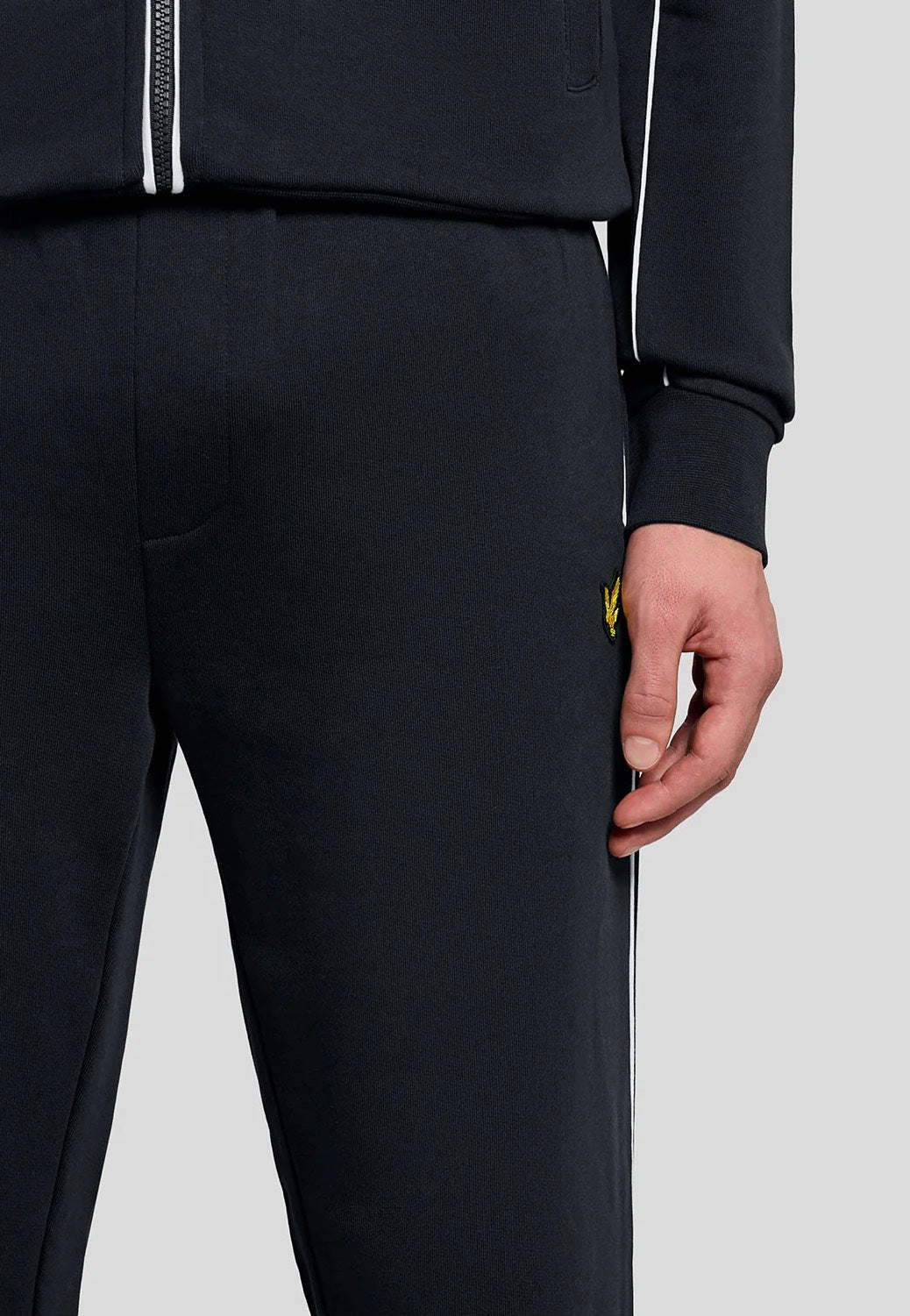 Lyle & Scott - Piped Straight Dark Navy - Sweat Pants | Men-Image