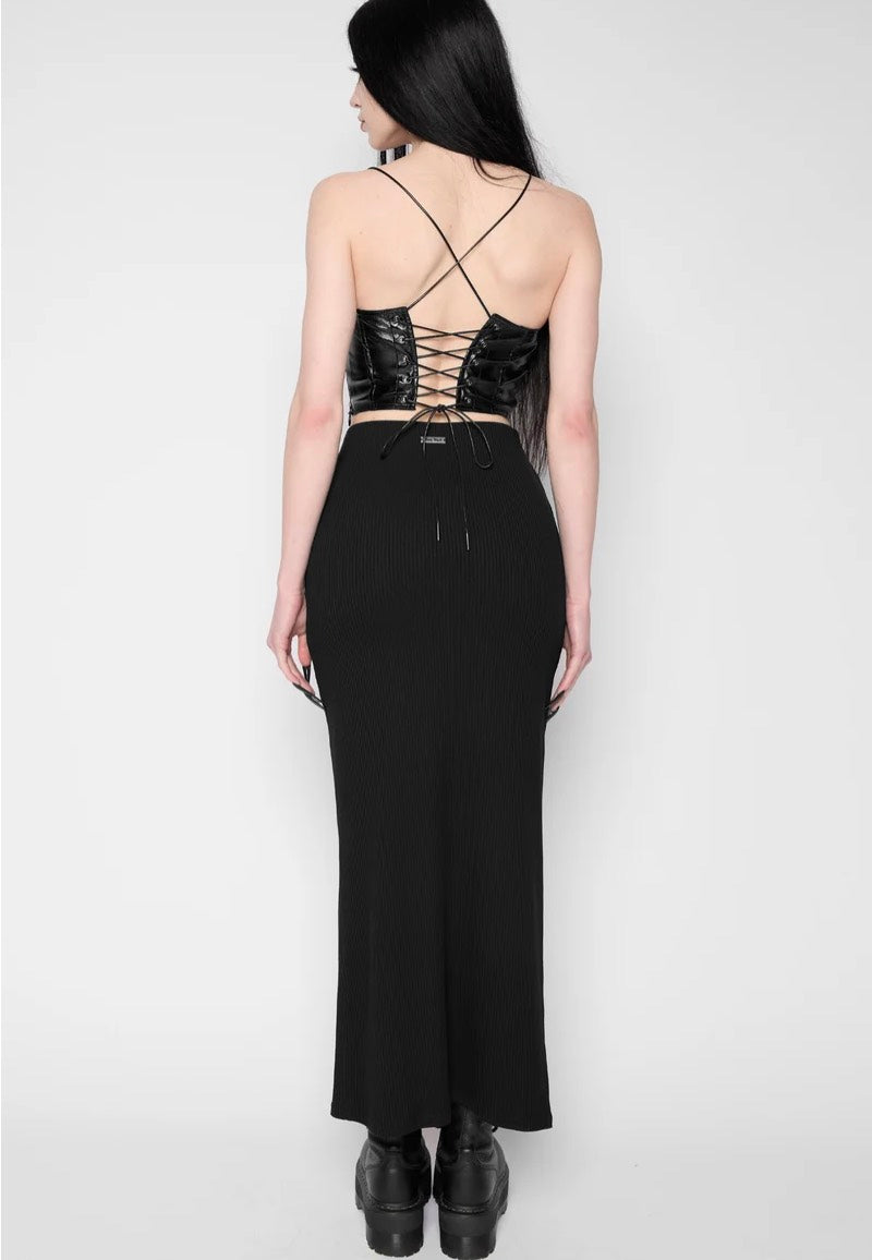 Mary Wyatt Aiden Midi Black Rock | Women-Image