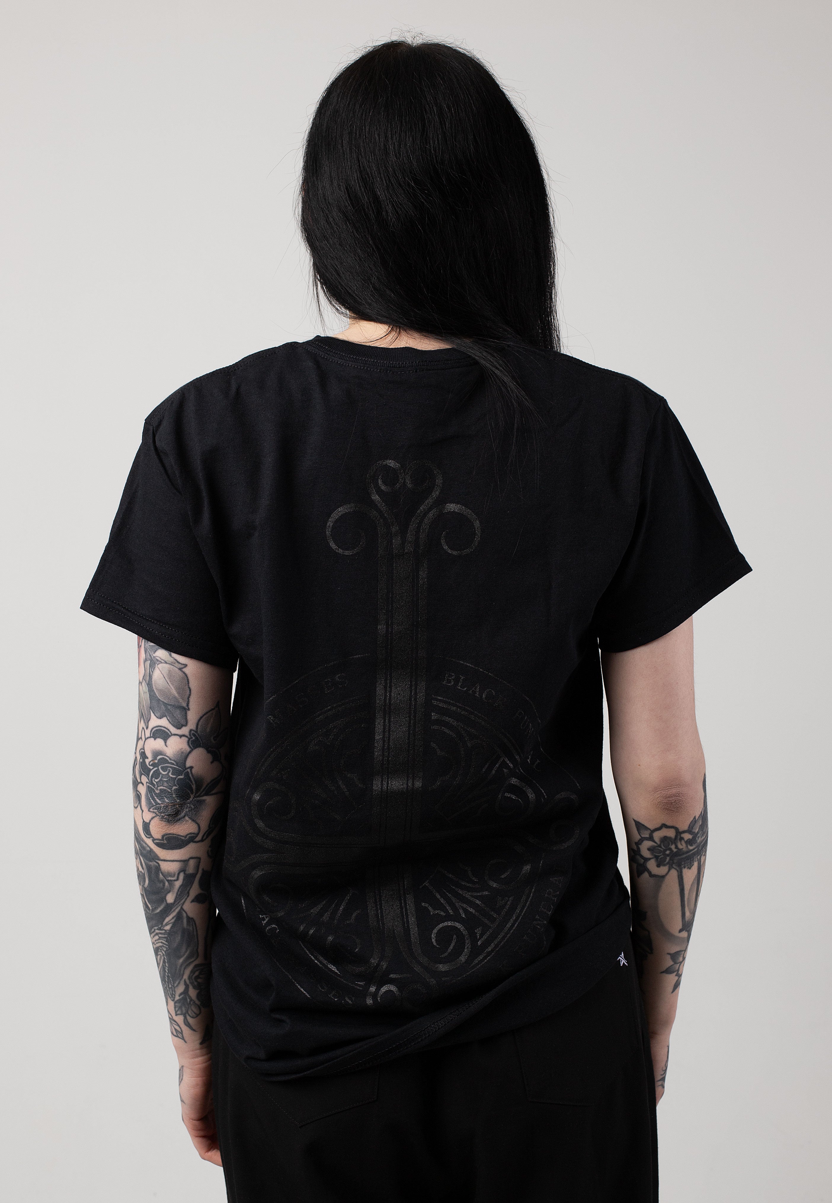 Mercyful Fate Black Funeral Cross - T-Shirt | Impericon