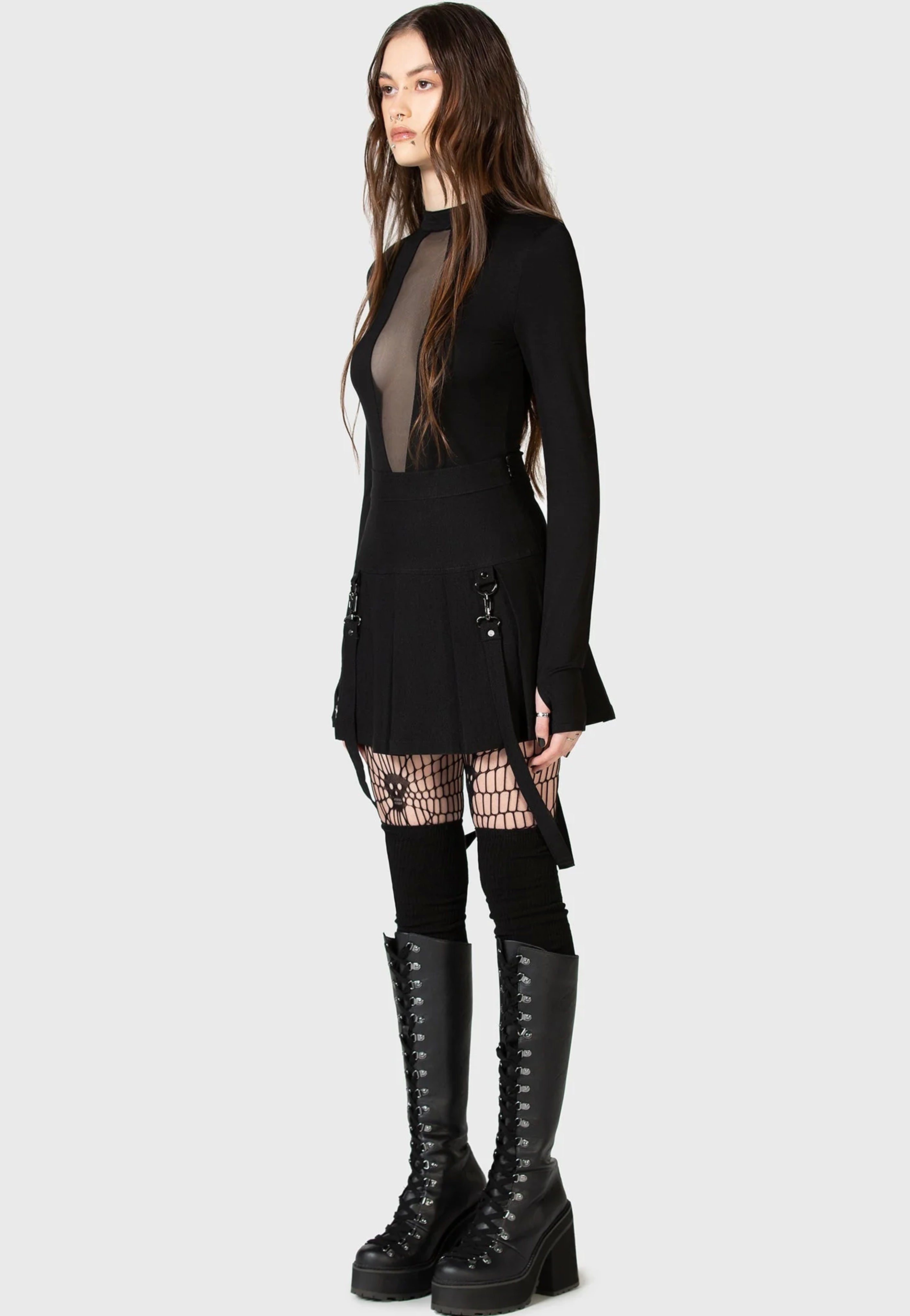 Killstar x Kihilist - Merely A Madness Mini - Skirt | Women-Image