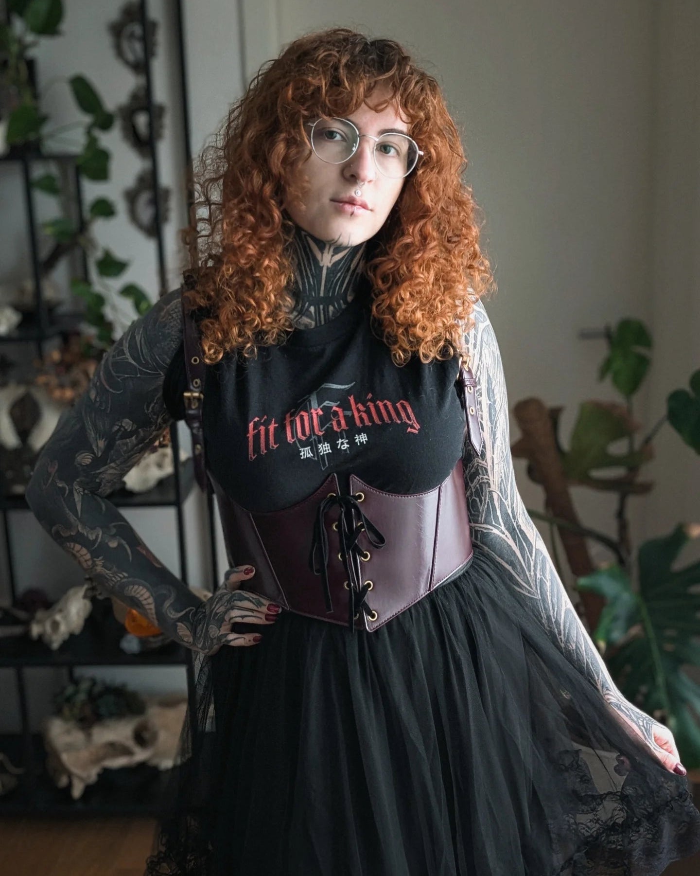 metalheadscience merch & gothic look