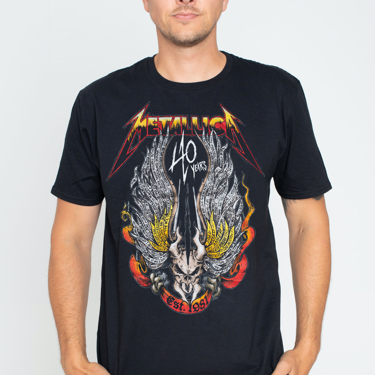 Metallica 40 Years Vulturious - T-Shirt | Impericon