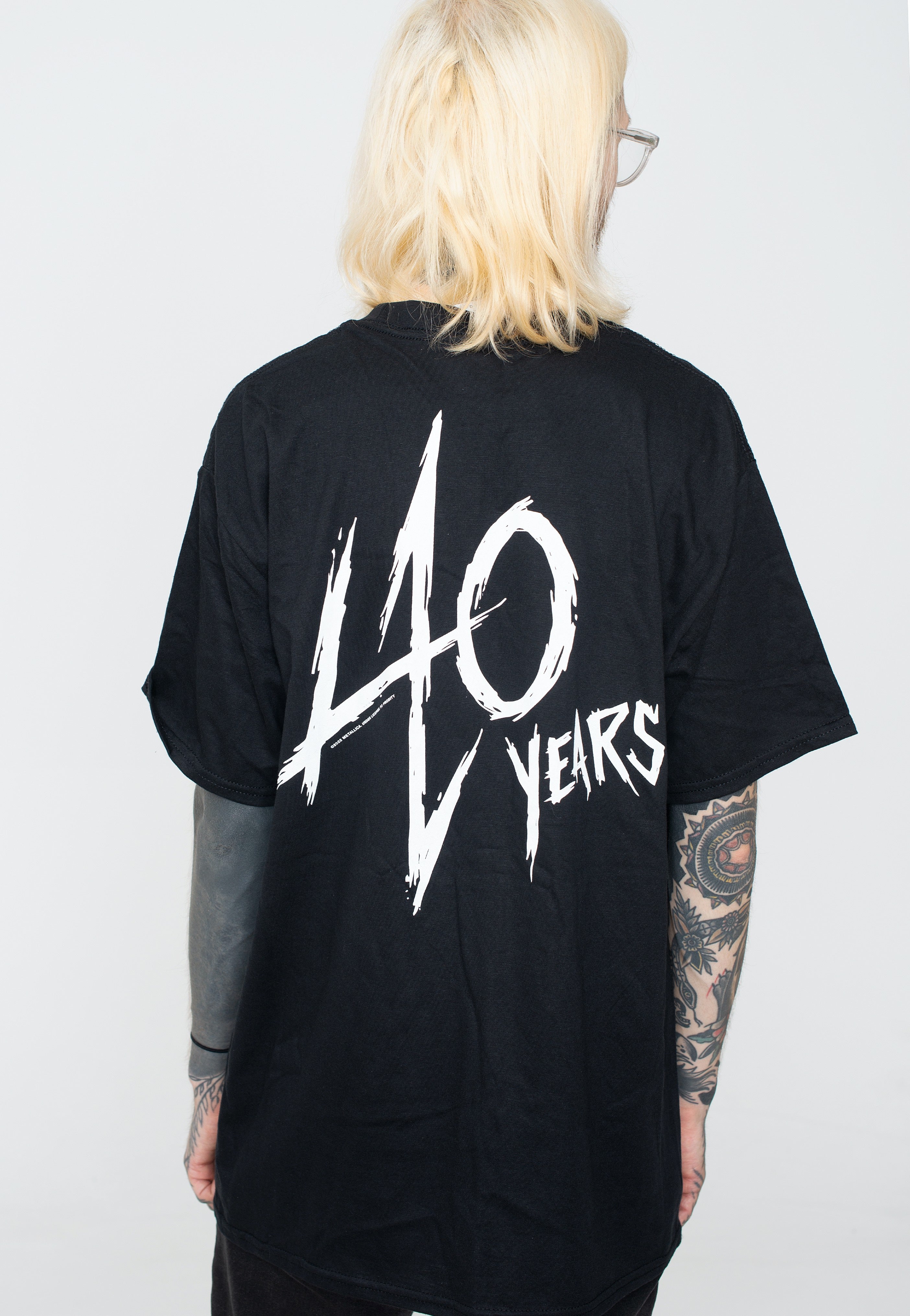 Metallica - 40 Years Bone Logo - T-Shirt | Men-Image