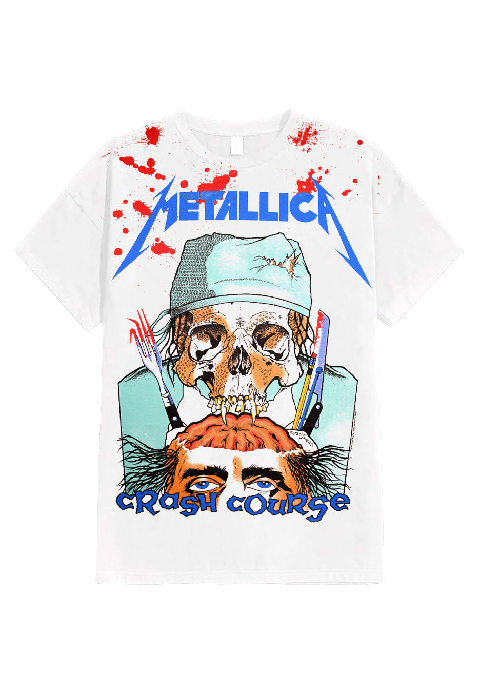 Metallica - Crash Course In Brain Surgery (All Over) - T-Shirt 