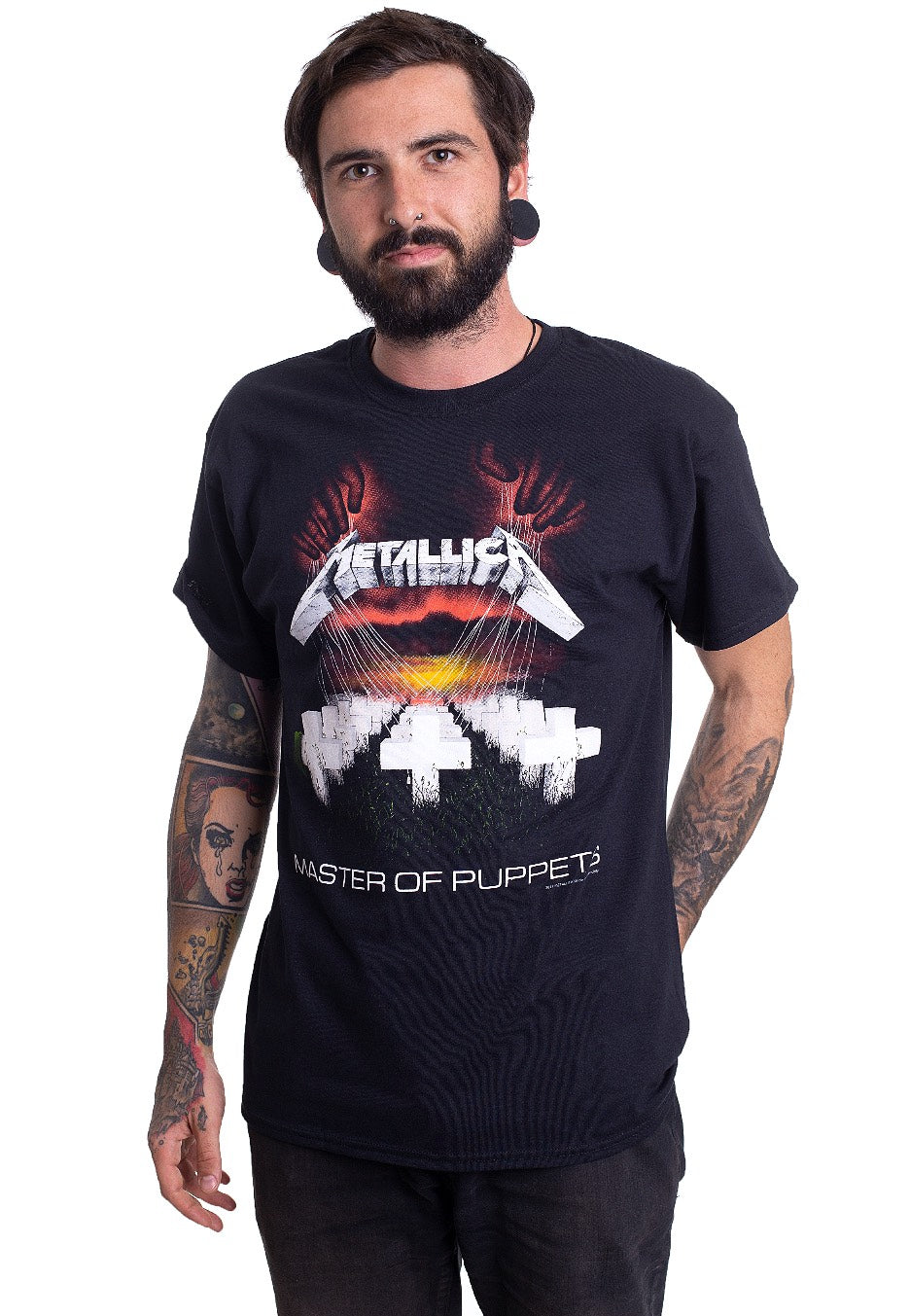 Metallica - Master Of Puppets European Tour '86 - T-Shirt | Men-Image