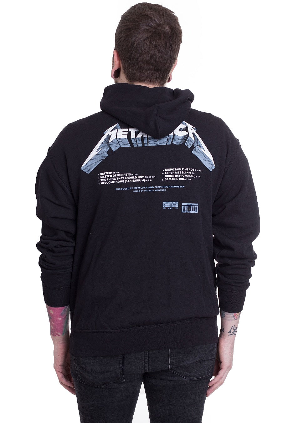 Metallica - Master Of Puppets Tracks - Hoodie | Men-Image