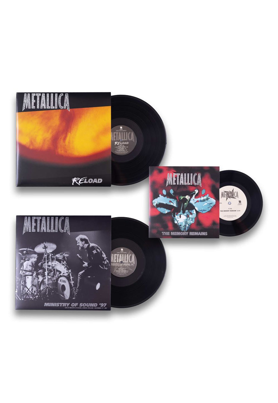 Metallica ReLoad Remastered 2025 Ltd. Vinyl Boxset | Neutral-Image