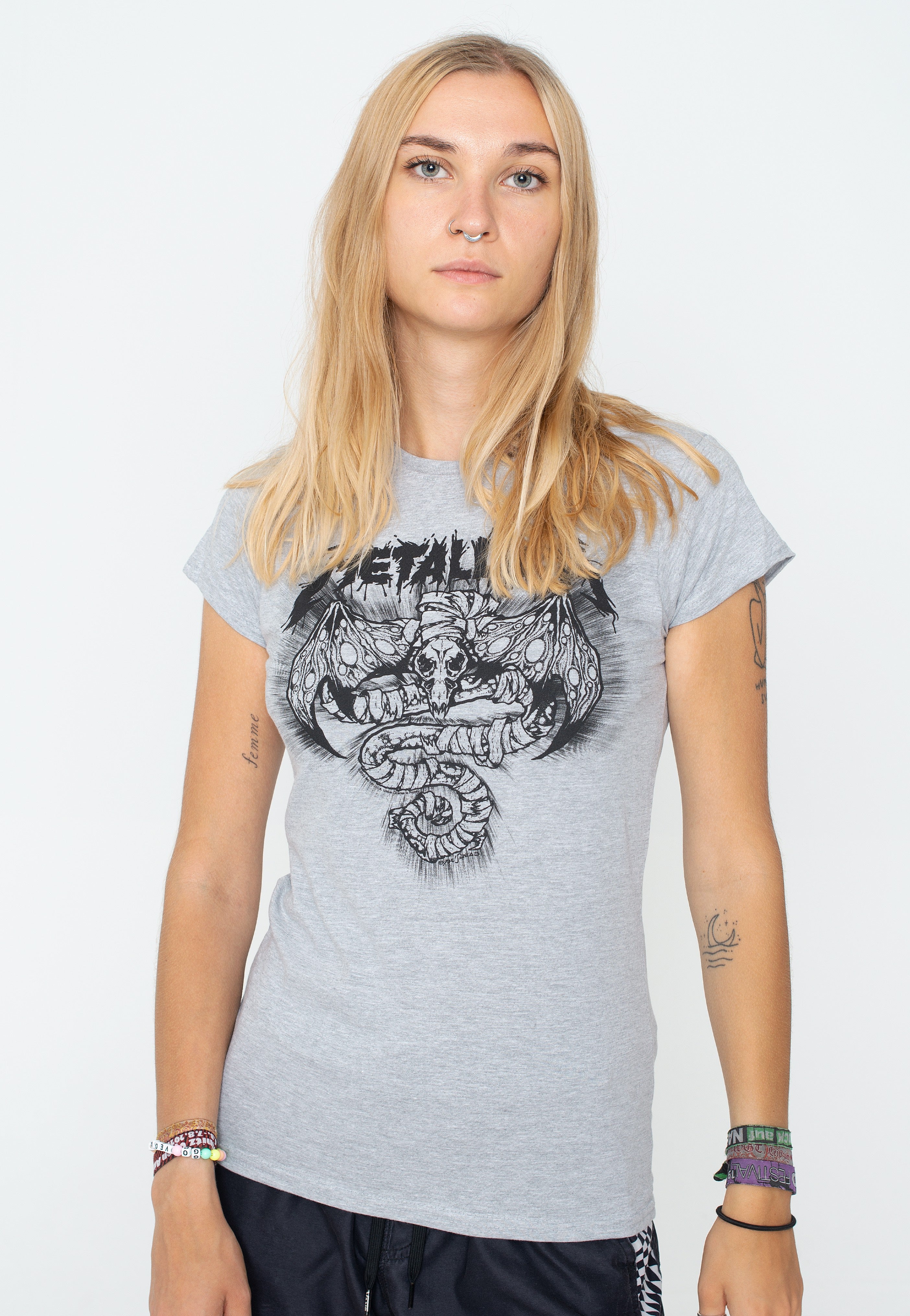 Metallica - Roam Blast Sportsgrey - Girly | Women-Image