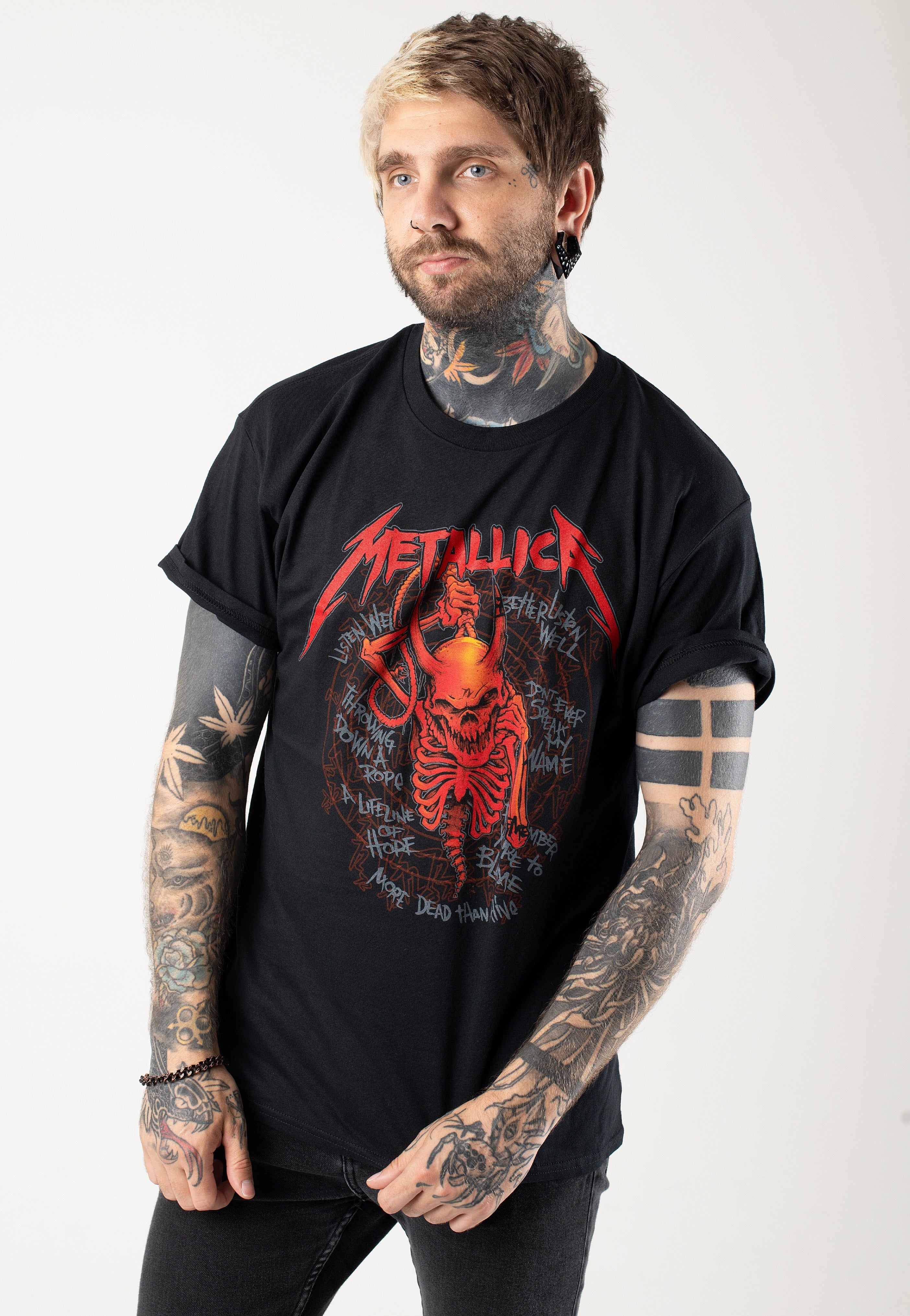 Metallica - Skull Screaming Red 72 Seasons - T-Shirt | Men-Image