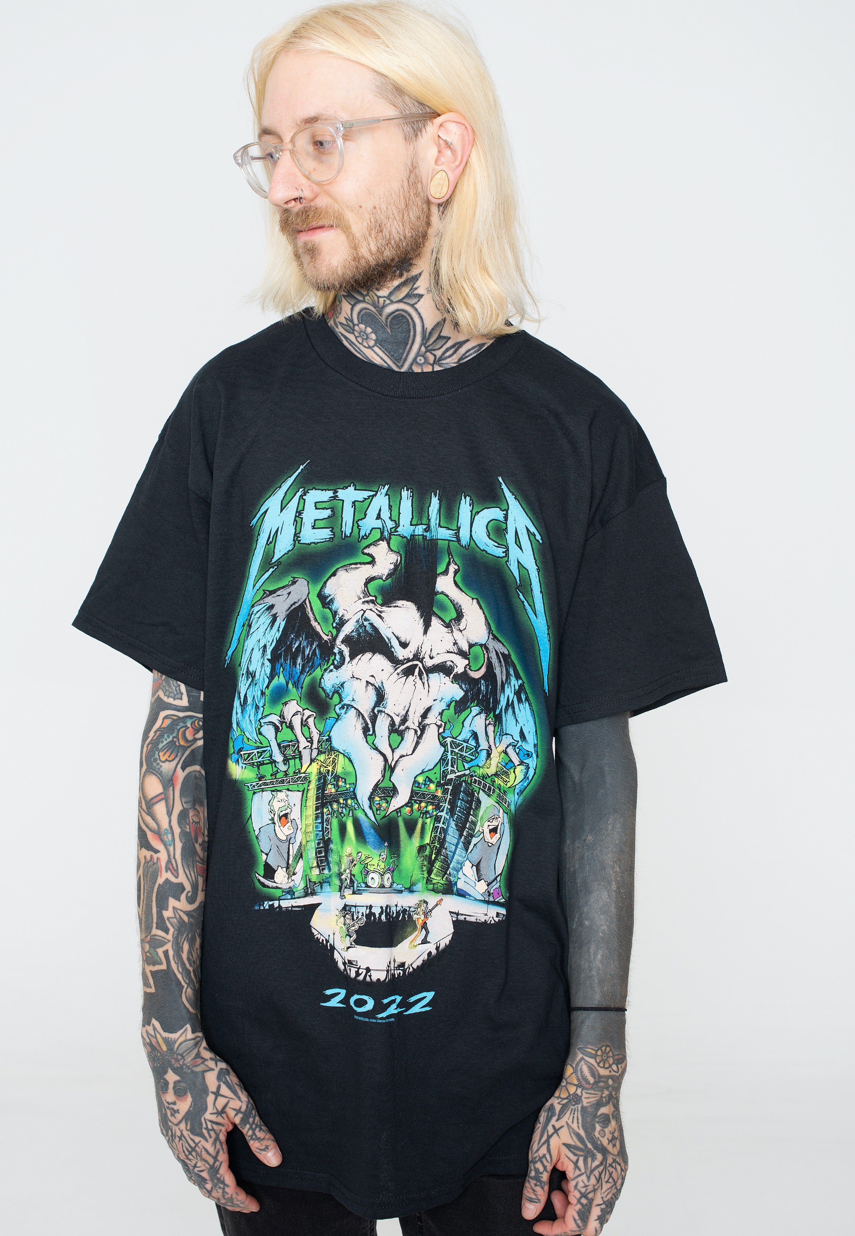 Metallica - Squindo Stage Moshpit - T-Shirt | Men-Image