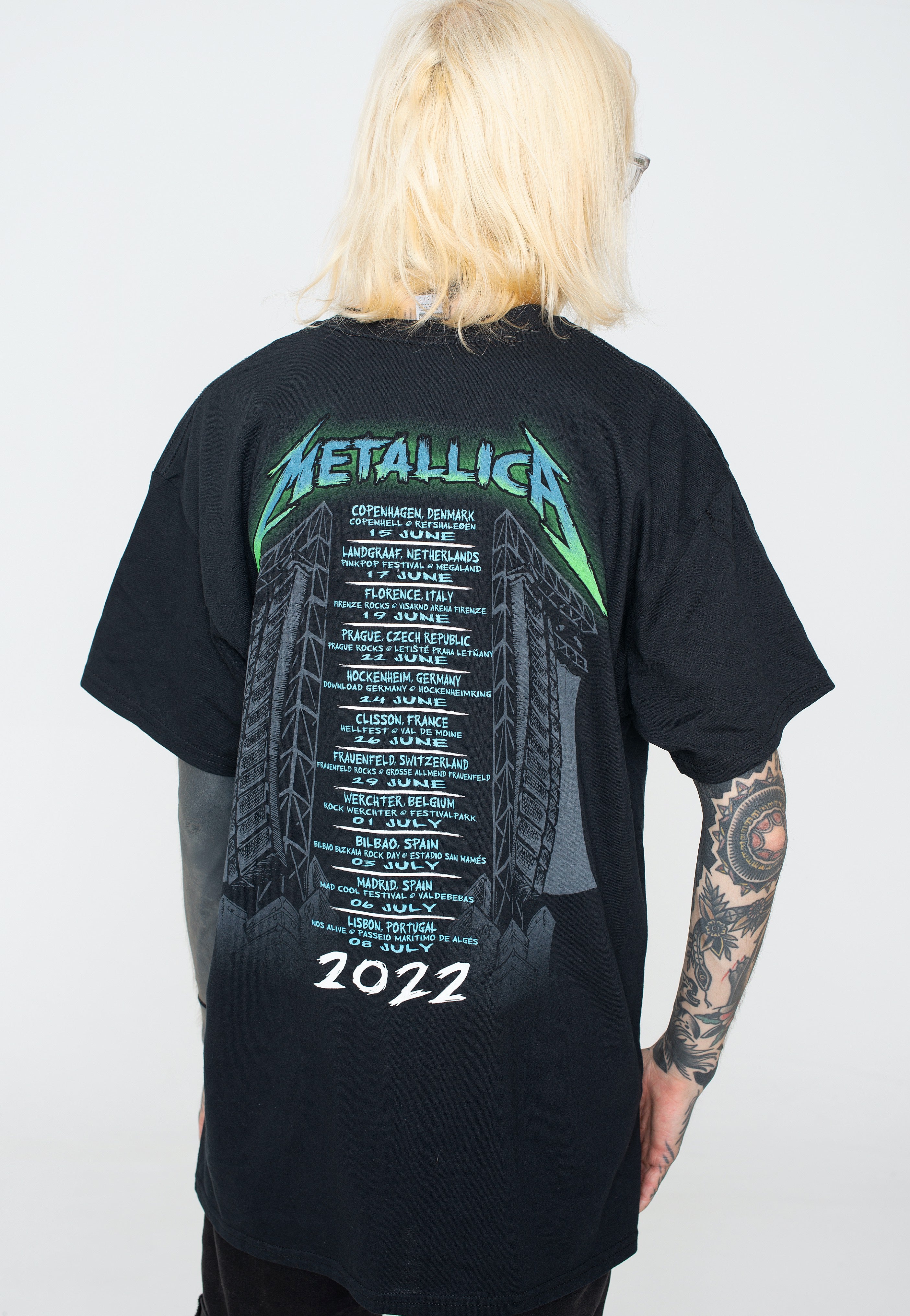 Metallica - Squindo Stage Moshpit - T-Shirt | Men-Image
