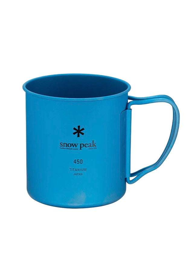 Snow Peak - Titanium Single 450 Blue - Mug | Neutral-Image