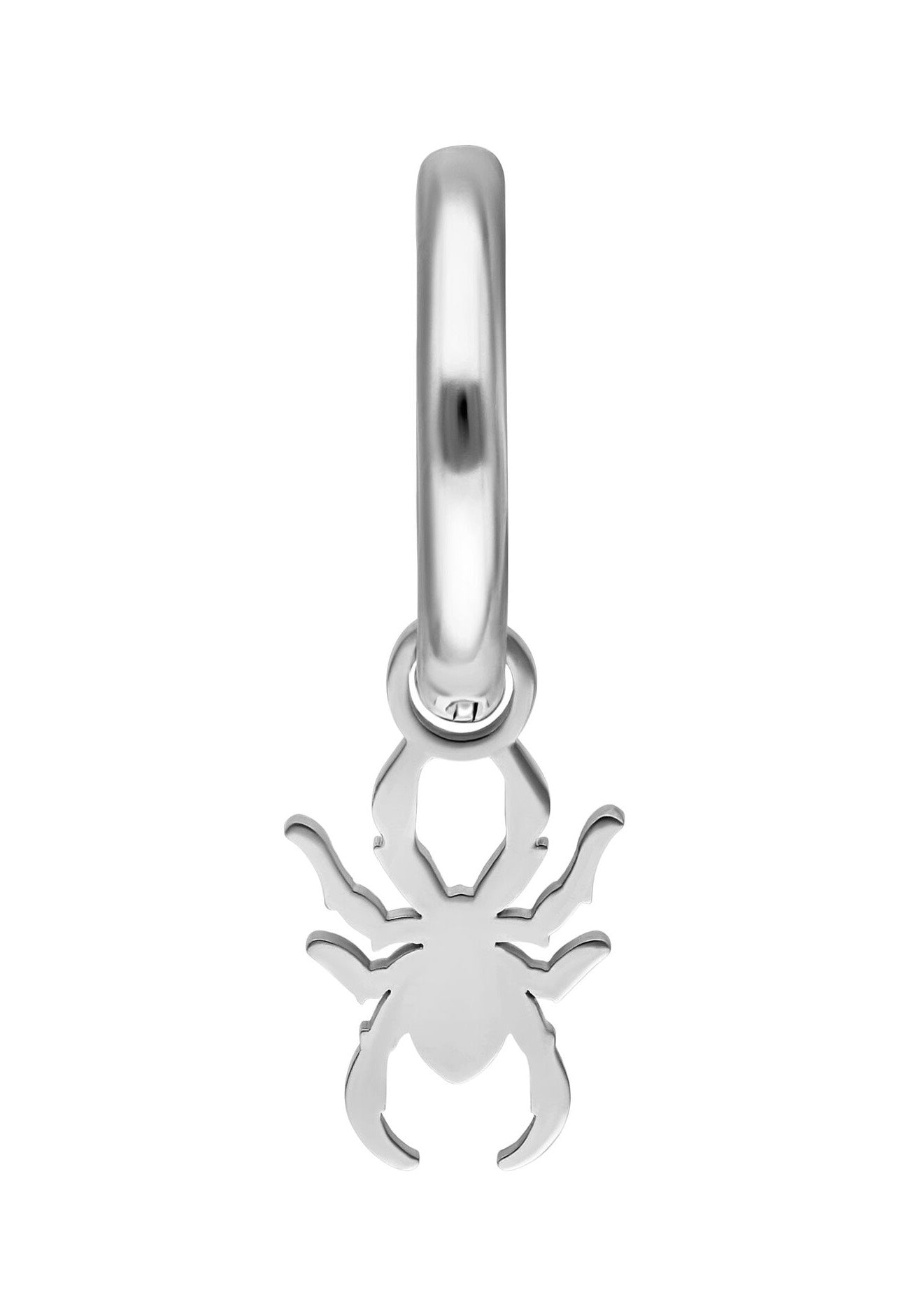 Wildcat - Mini Spider Silver - Earrings | Neutral-Image