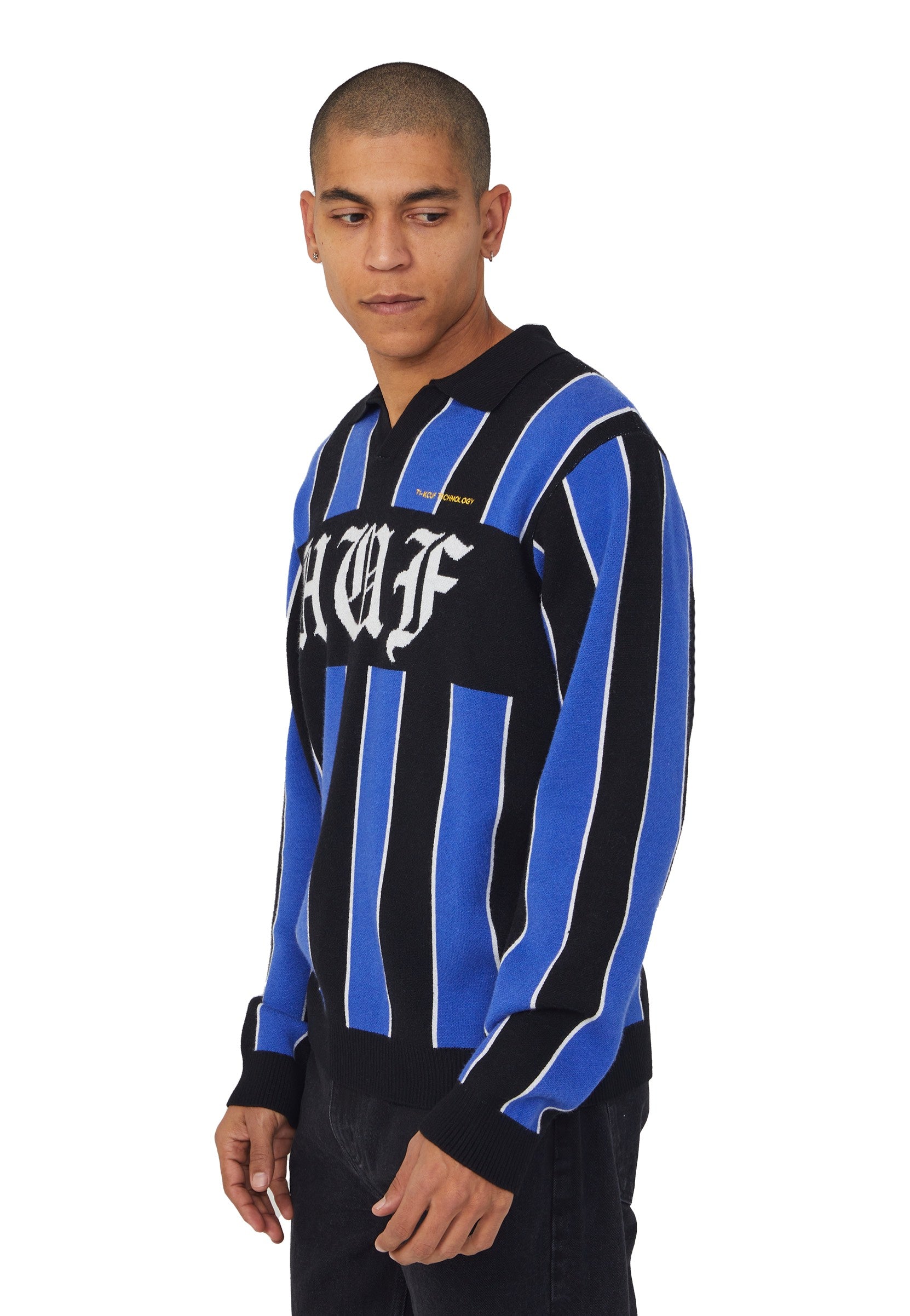 HUF - Midfield Jersey Electric Blue - Sweater | Men-Image