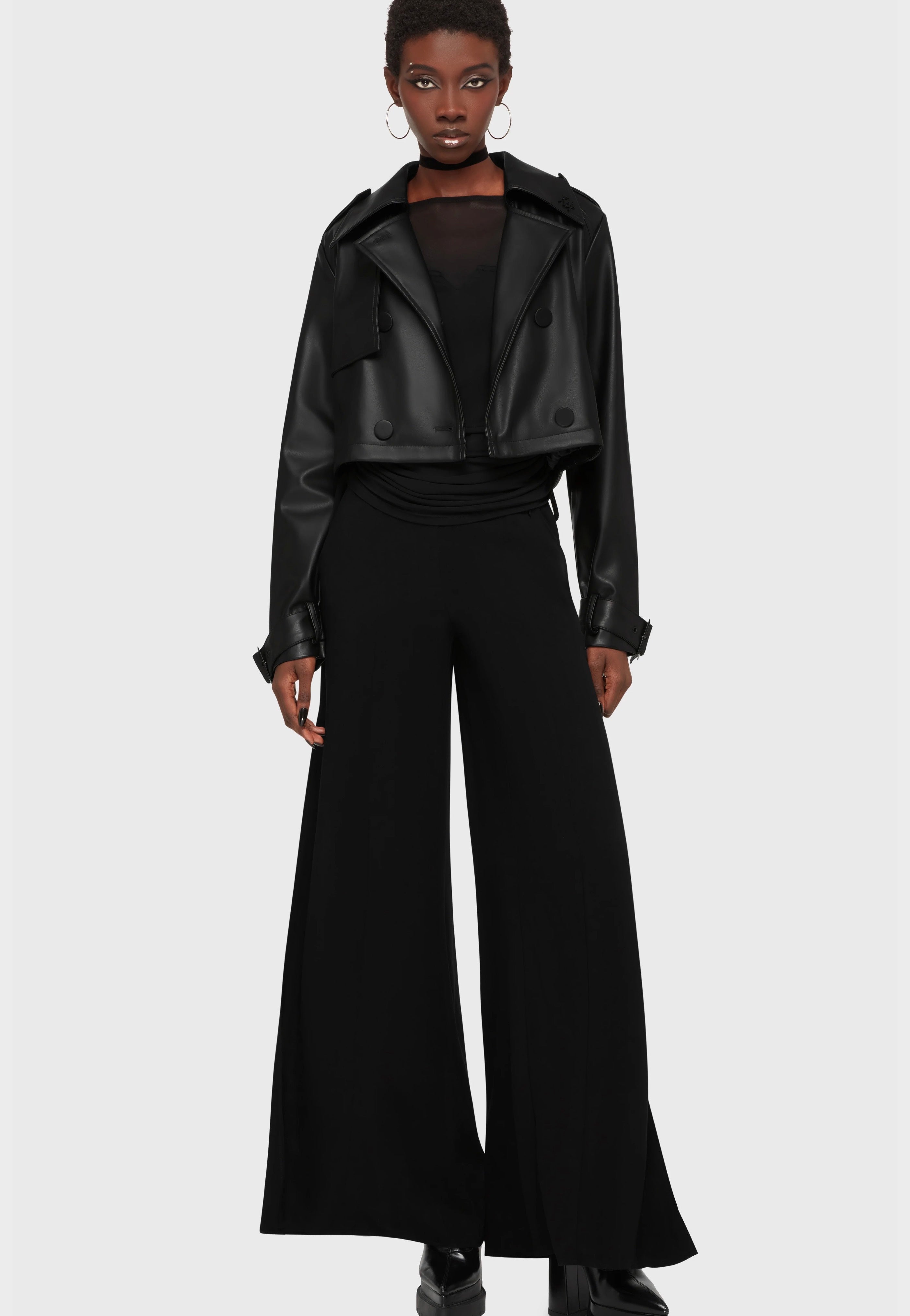 Killstar x Kihilist - Midnight Reaper Black - Jacket | Women-Image