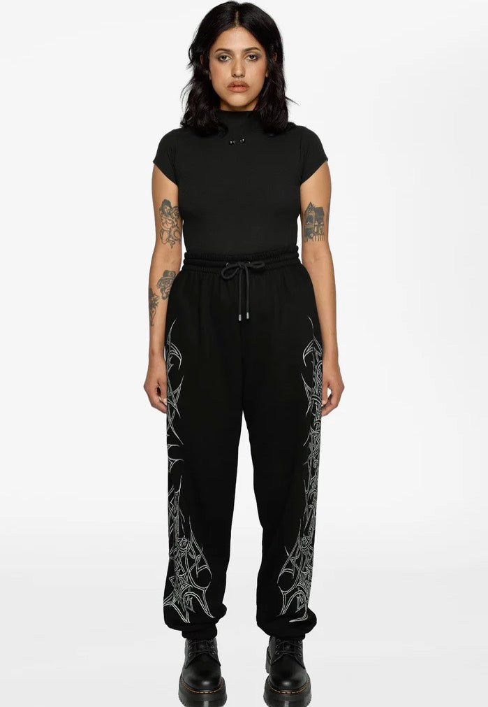 Mary Wyatt - Midnight Black - Sweat Pants | Women-Image