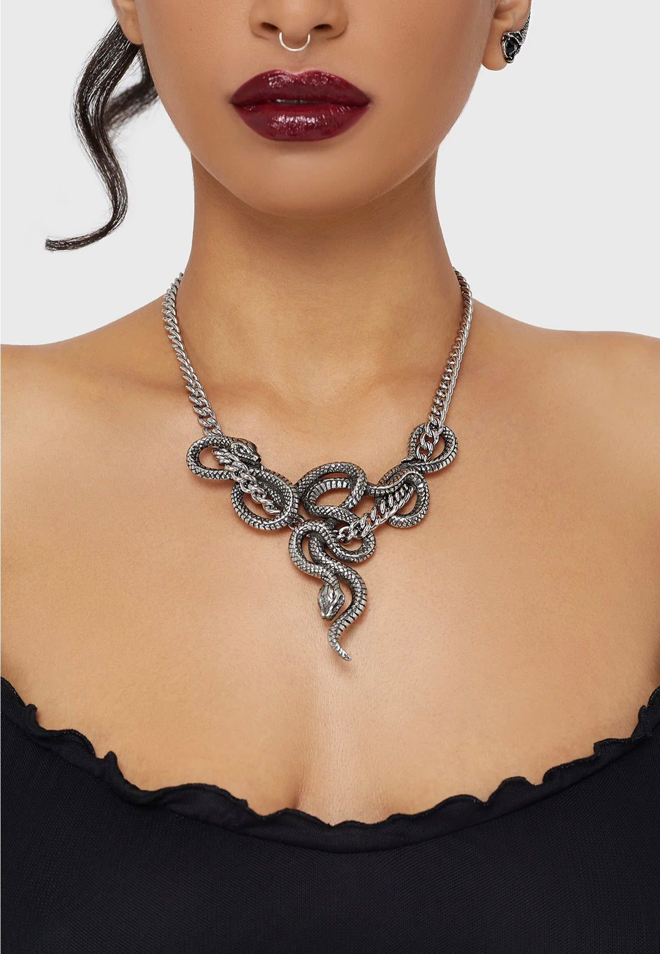 Killstar - Midnight Venom Silver - Necklace | Neutral-Image