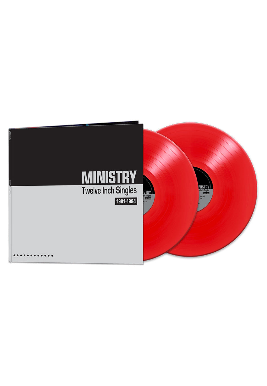 Ministry Twelve Inch Singles 1981-1984 Ltd. Red Colored 2 Vinyl | Neutral-Image