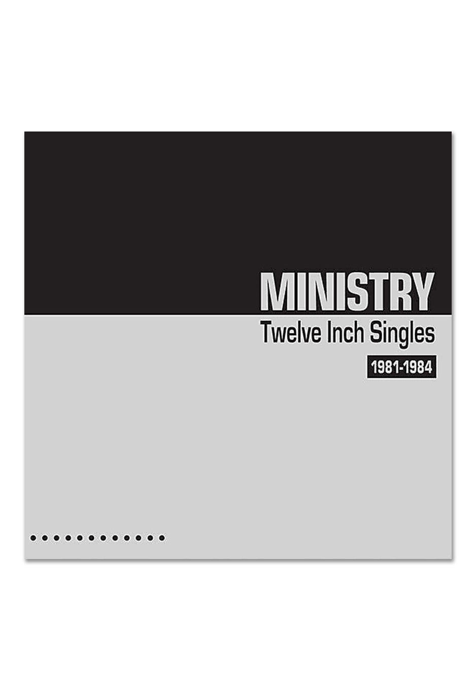 Ministry Twelve Inch Singles 1981-1984 Ltd. Red Colored 2 Vinyl | Neutral-Image