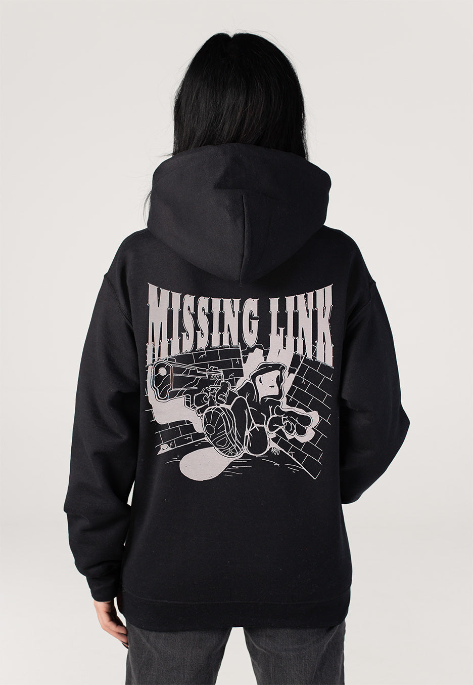 Missing Link - Gun - Hoodie | Women-Image