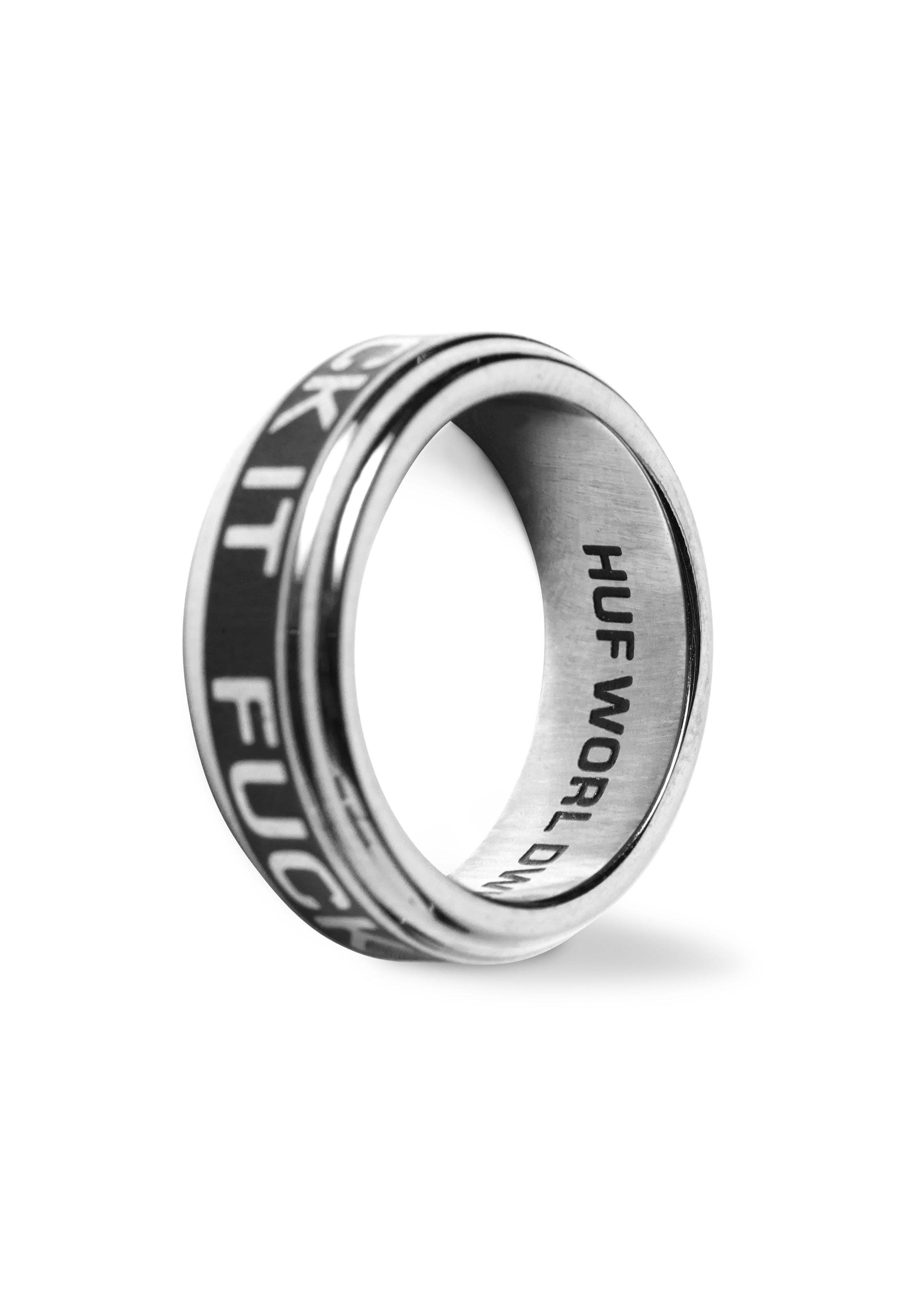 HUF - Mono Silver - Ring | Neutral-Image