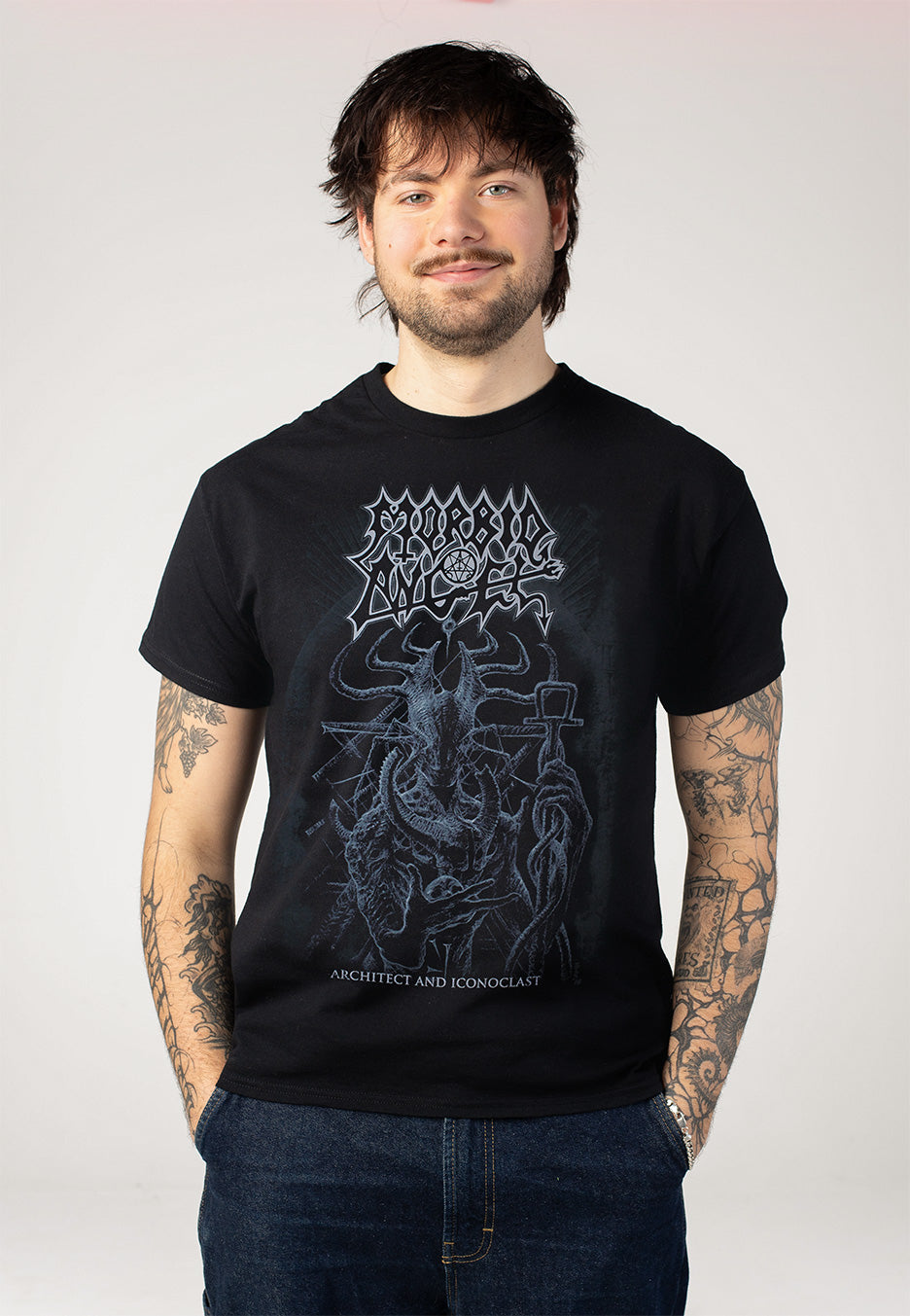 Morbid Angel Architect & Iconoclast T-Shirt | Men-Image
