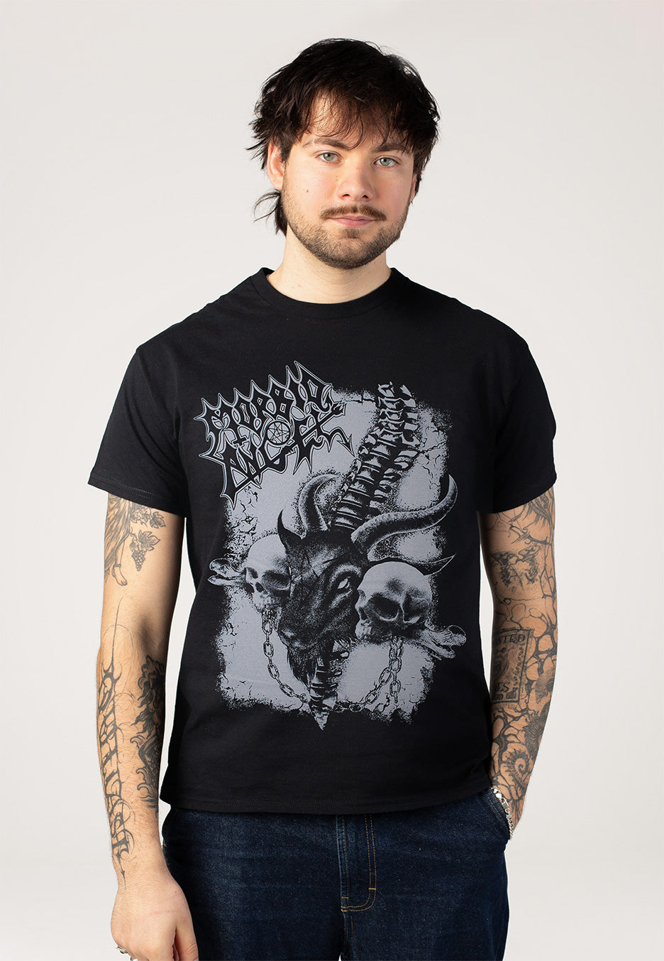 Morbid Angel Goat T-Shirt | Men-Image