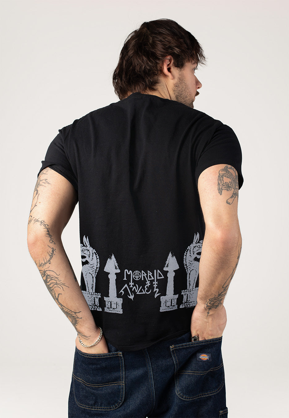 Morbid Angel Goat T-Shirt | Men-Image