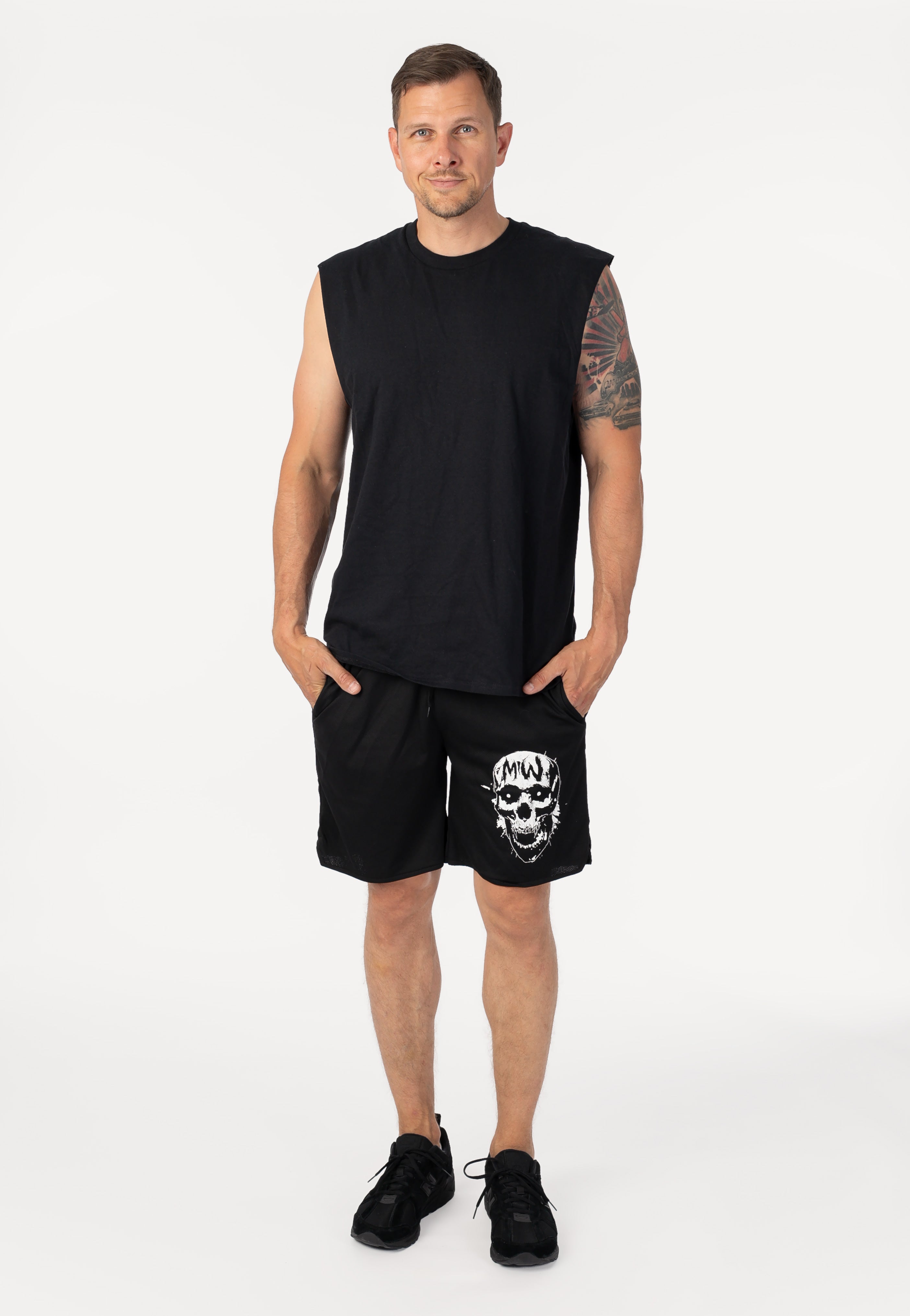 Motionless In White - Screaming Skull - Shorts | Men-Image