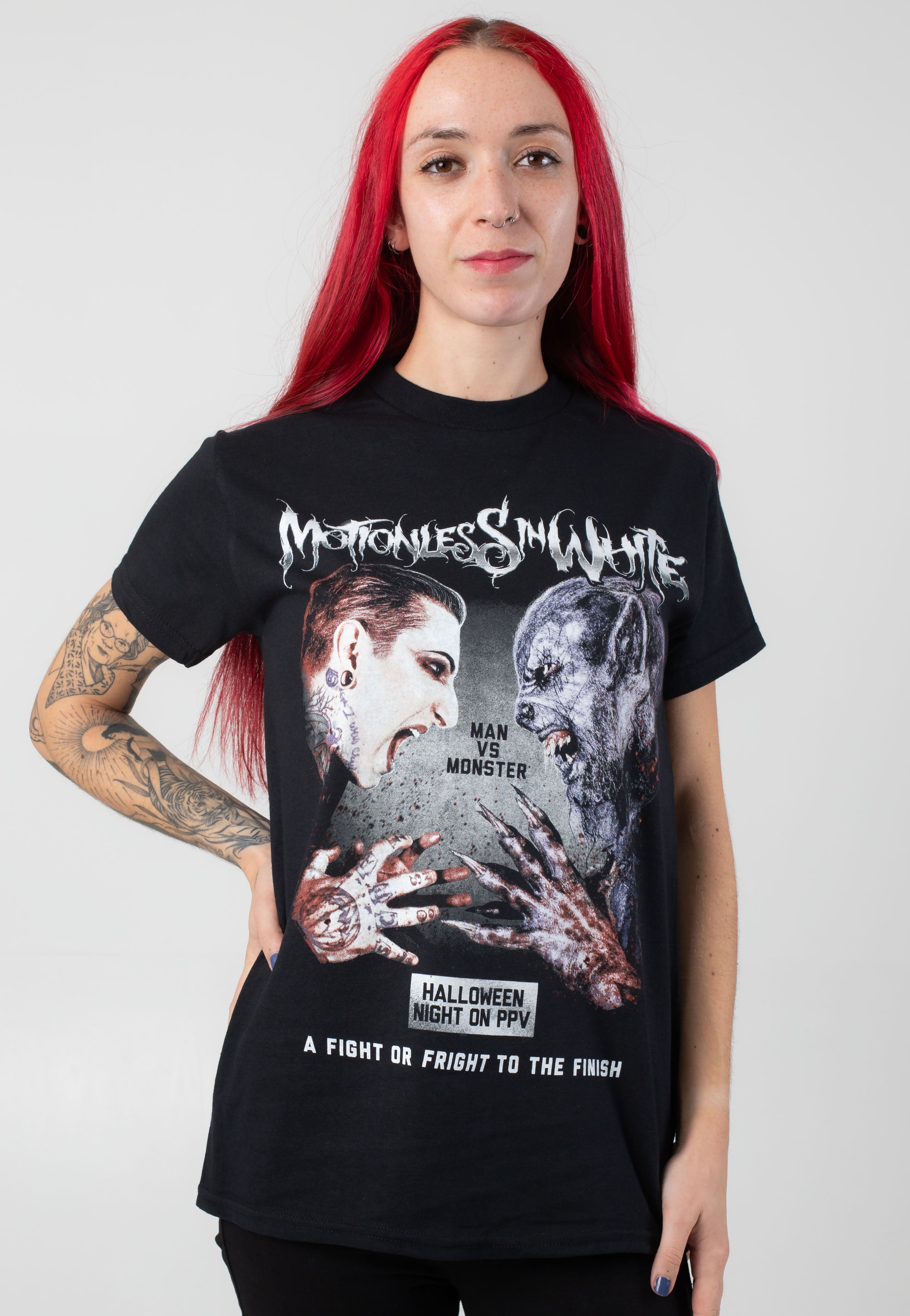 Motionless In White - Man Vs Monster - T-Shirt | Impericon