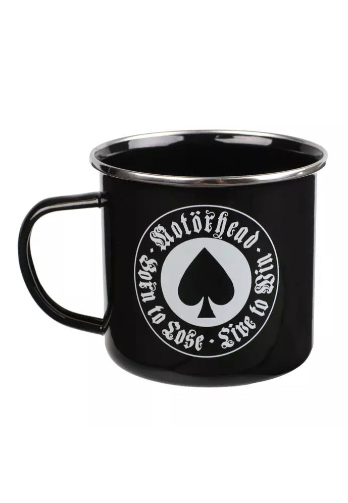 Motörhead Born To Lose Enamel Tasse | Neutral-Image