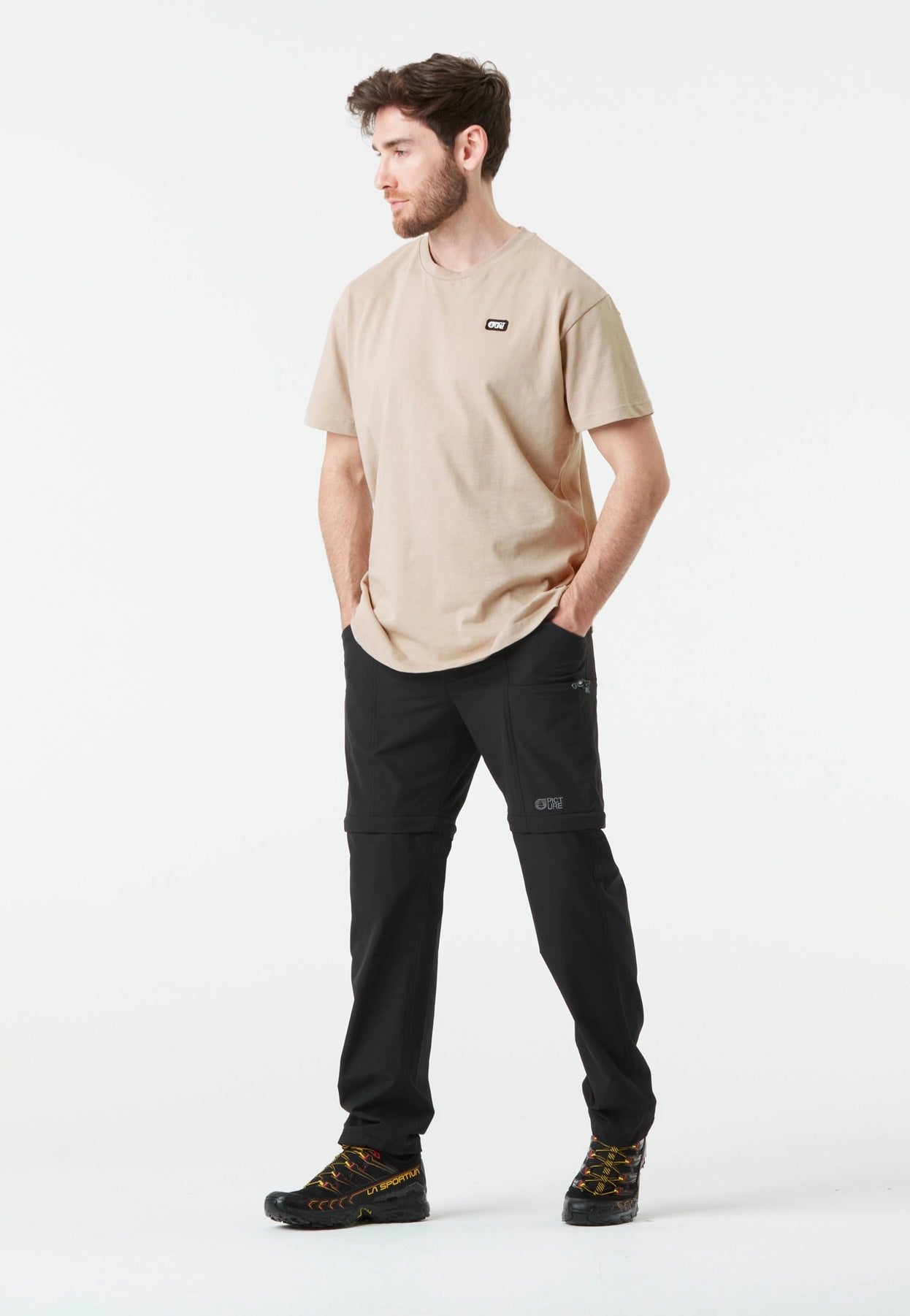 Picture - Outif 2In1 Stretch Black - Pants | Men-Image