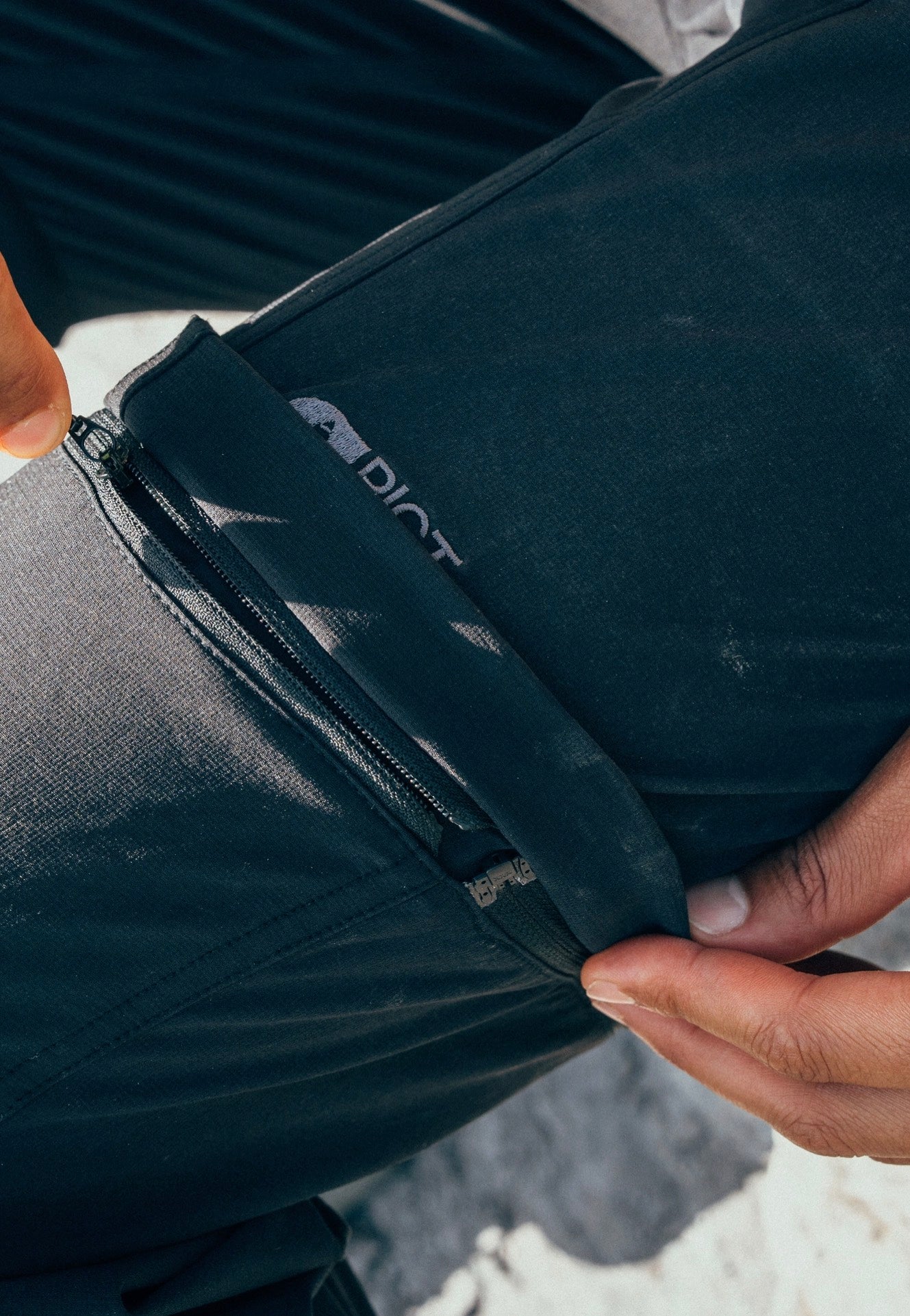 Picture - Outif 2In1 Stretch Black - Pants | Men-Image