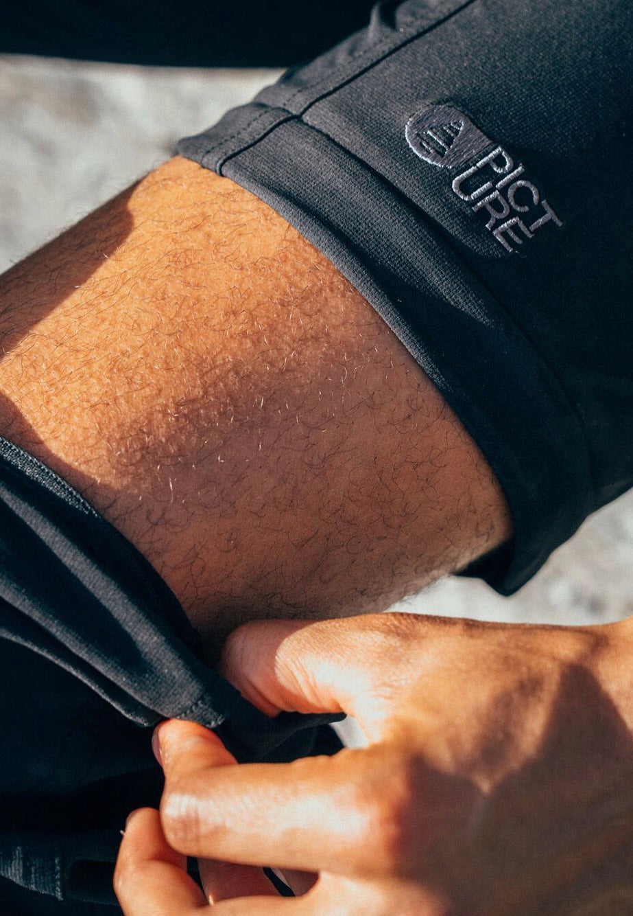 Picture - Outif 2In1 Stretch Black - Pants | Men-Image