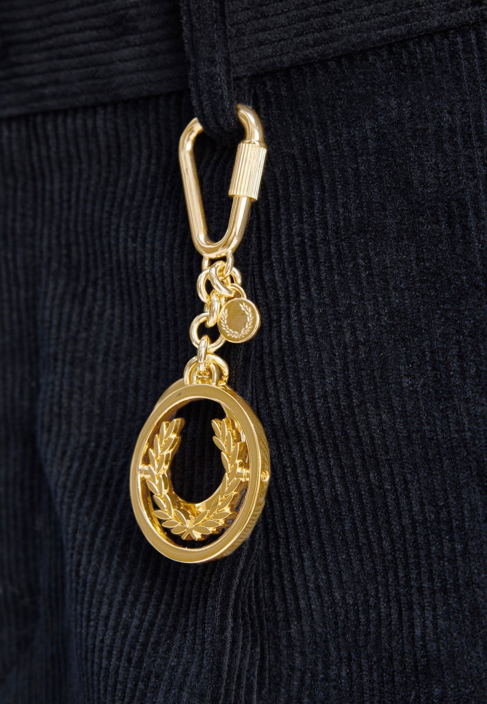 Fred Perry - Spinning Laurel Wreath Shiny Gold - Keychain | Neutral-Image