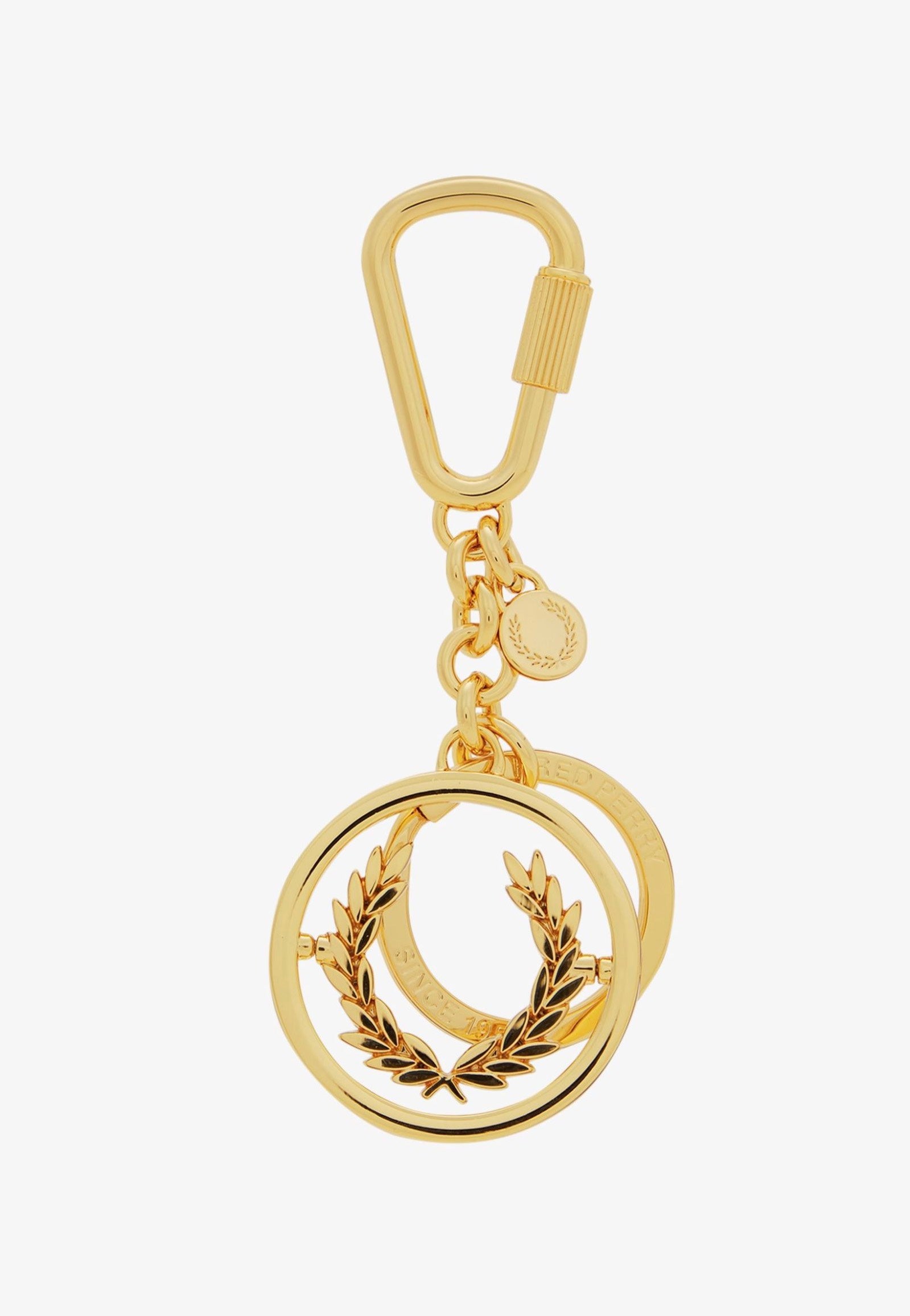 Fred Perry - Spinning Laurel Wreath Shiny Gold - Keychain | Neutral-Image