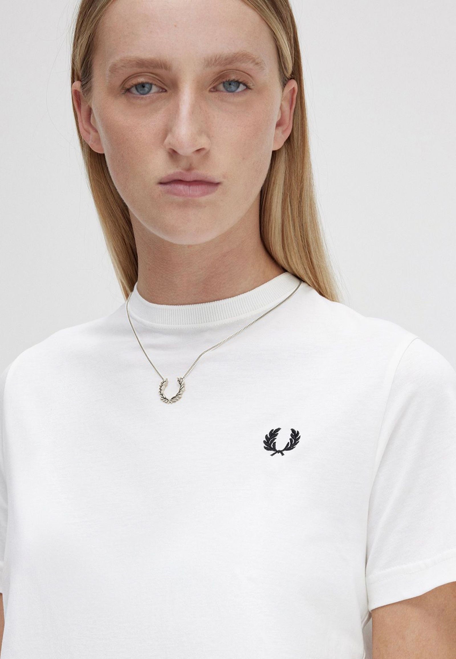 Fred Perry - Laurel Wreath Silver - Necklace | Neutral-Image