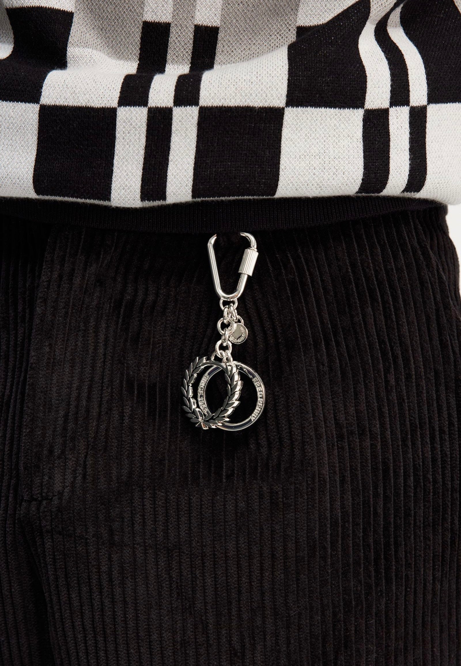 Fred Perry - Laurel Wreath Shiny Silver - Keychain | Neutral-Image