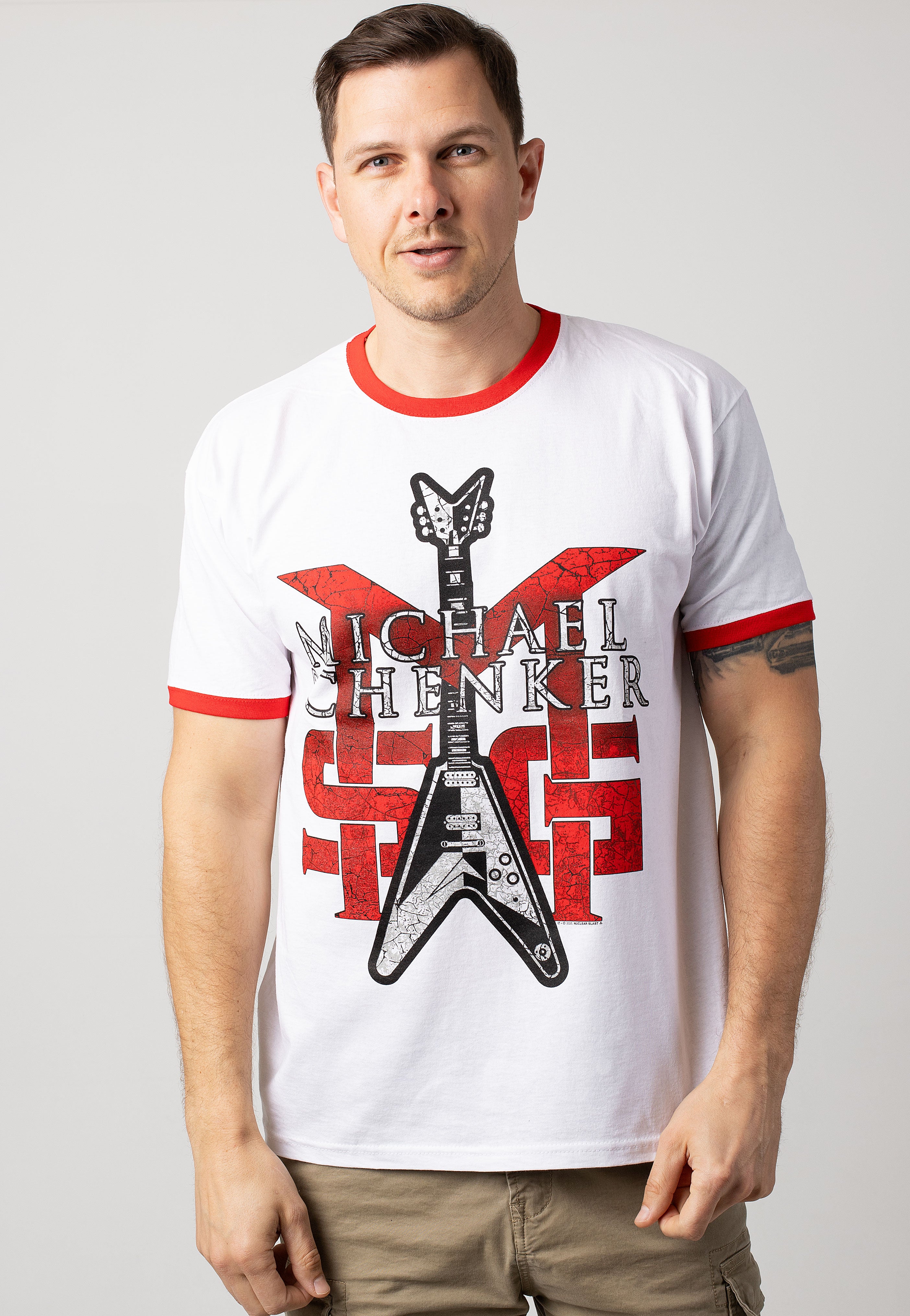 Msg (Michael Schenker Group) - Group Logo White - T-Shirt | Impericon
