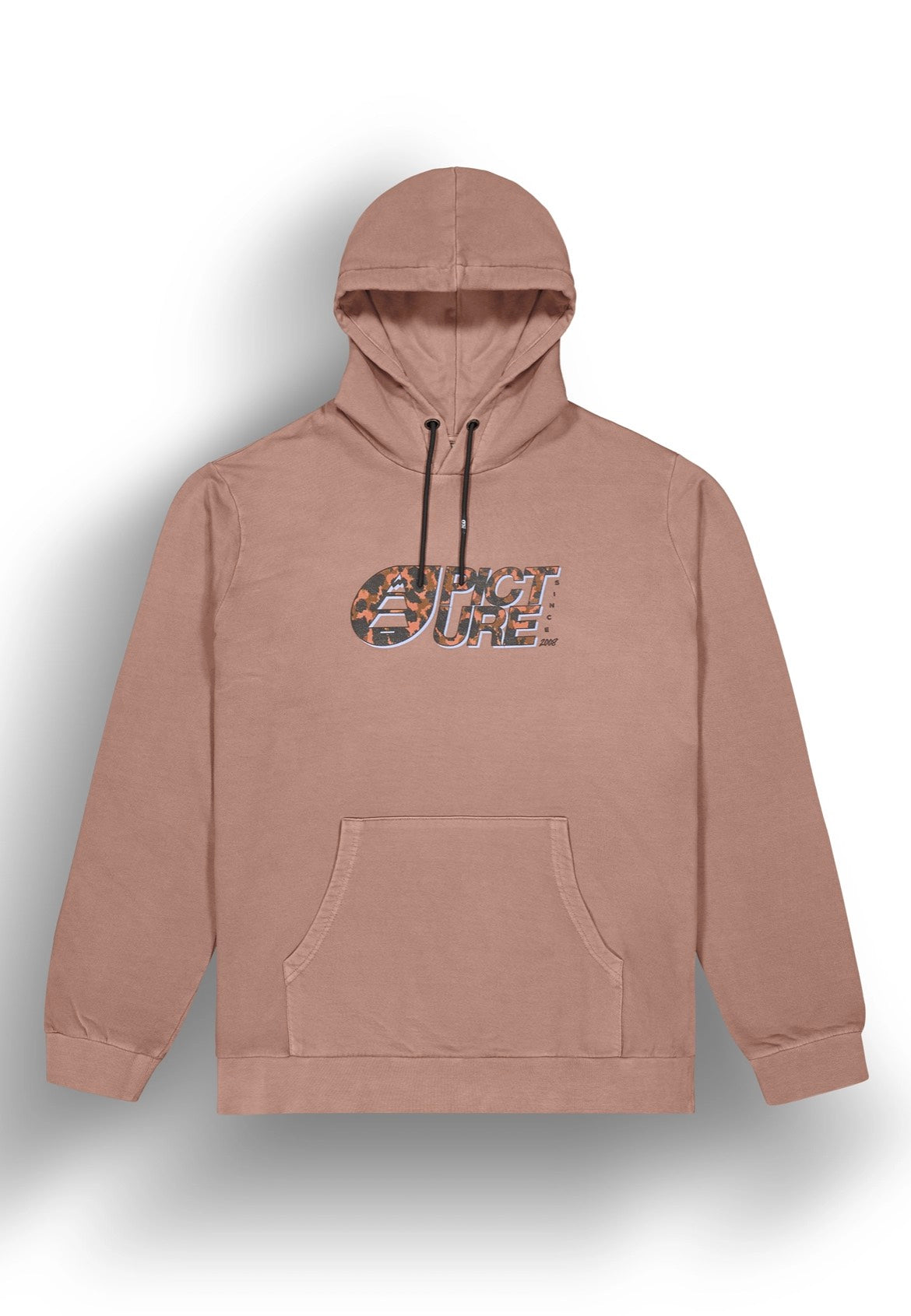 Picture - Basement Leo Washed Burlwood - Hoodie | Men-Image