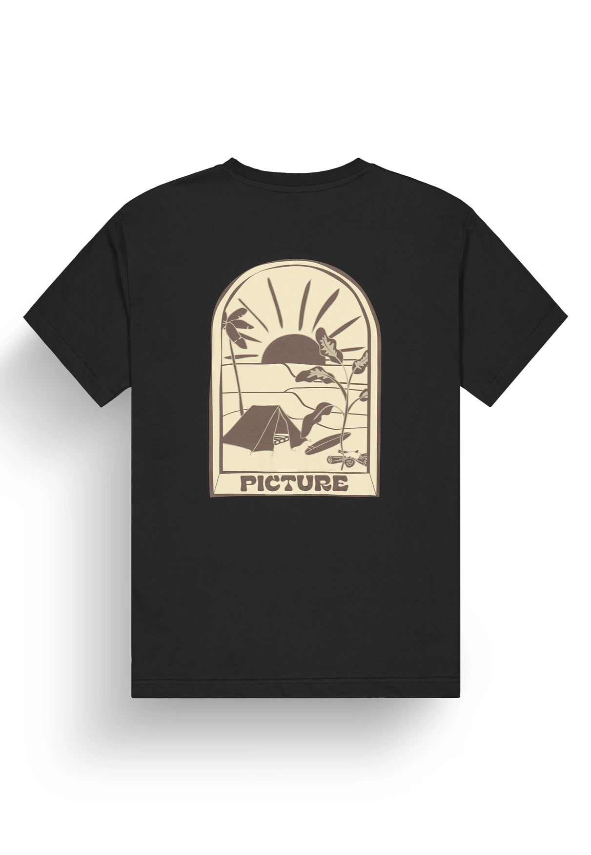 Picture - Endako Black - T-Shirt | Men-Image