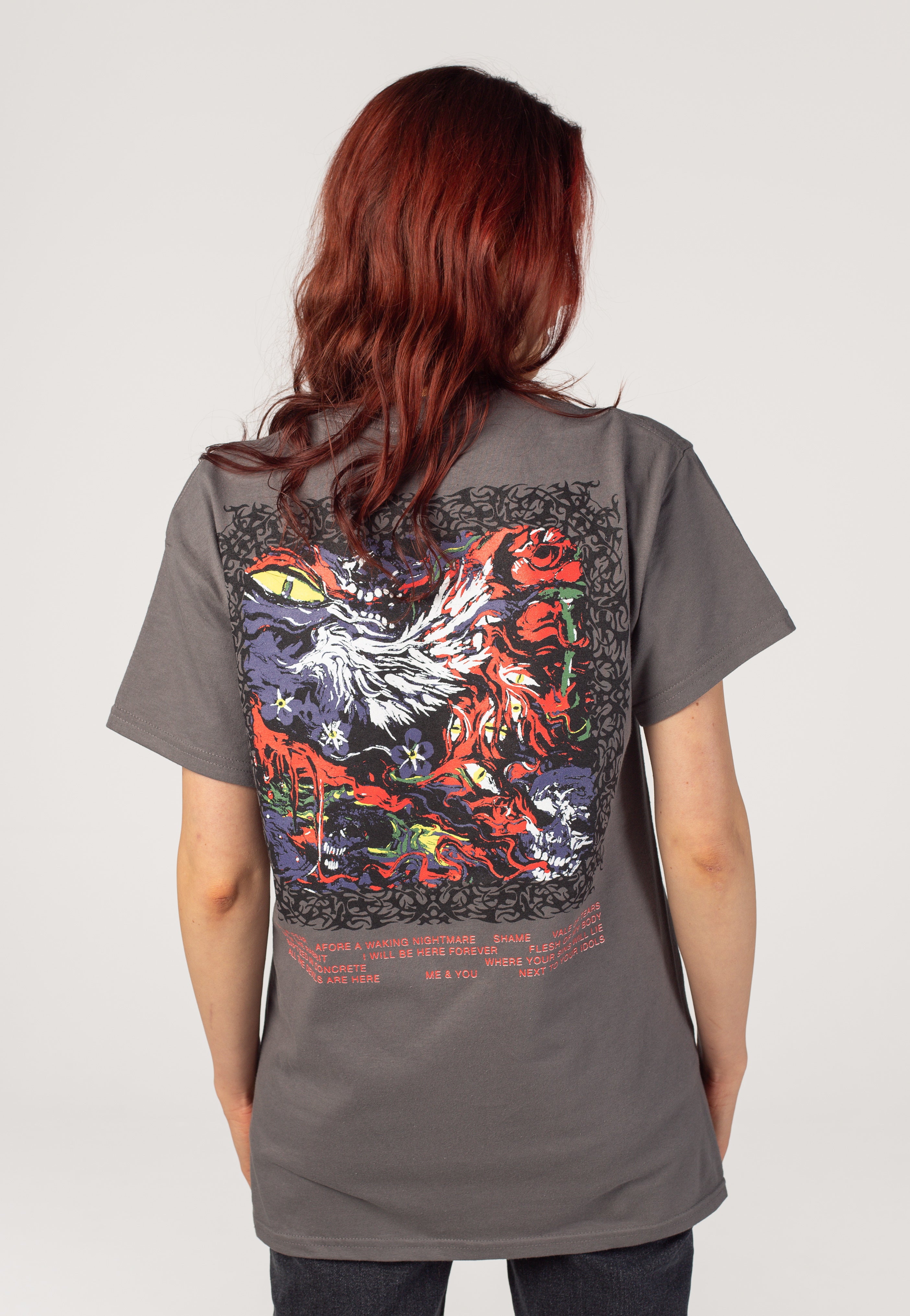 Mugshot ATDAH Artwork Charcoal - T-Shirt | Impericon
