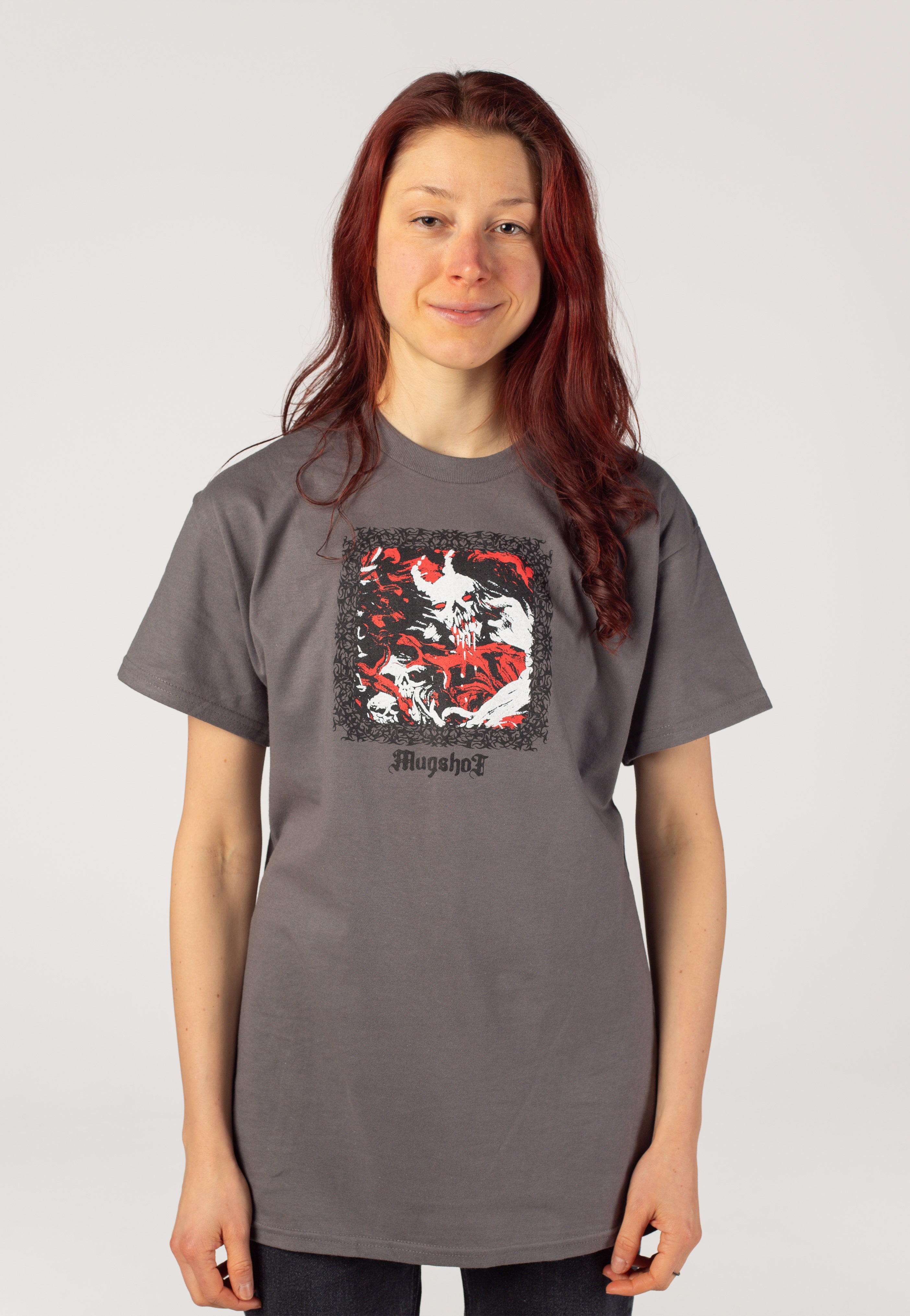 Mugshot ATDAH Artwork Charcoal - T-Shirt | Impericon