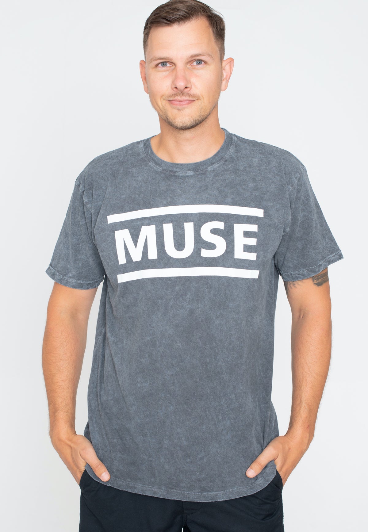 Muse Logo Dip-Dye T-Shirt | Men-Image