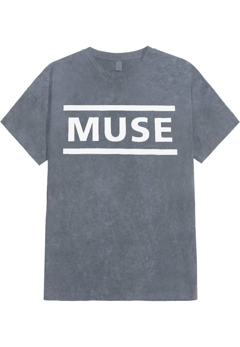 Muse Logo Dip-Dye T-Shirt | Neutral-Image