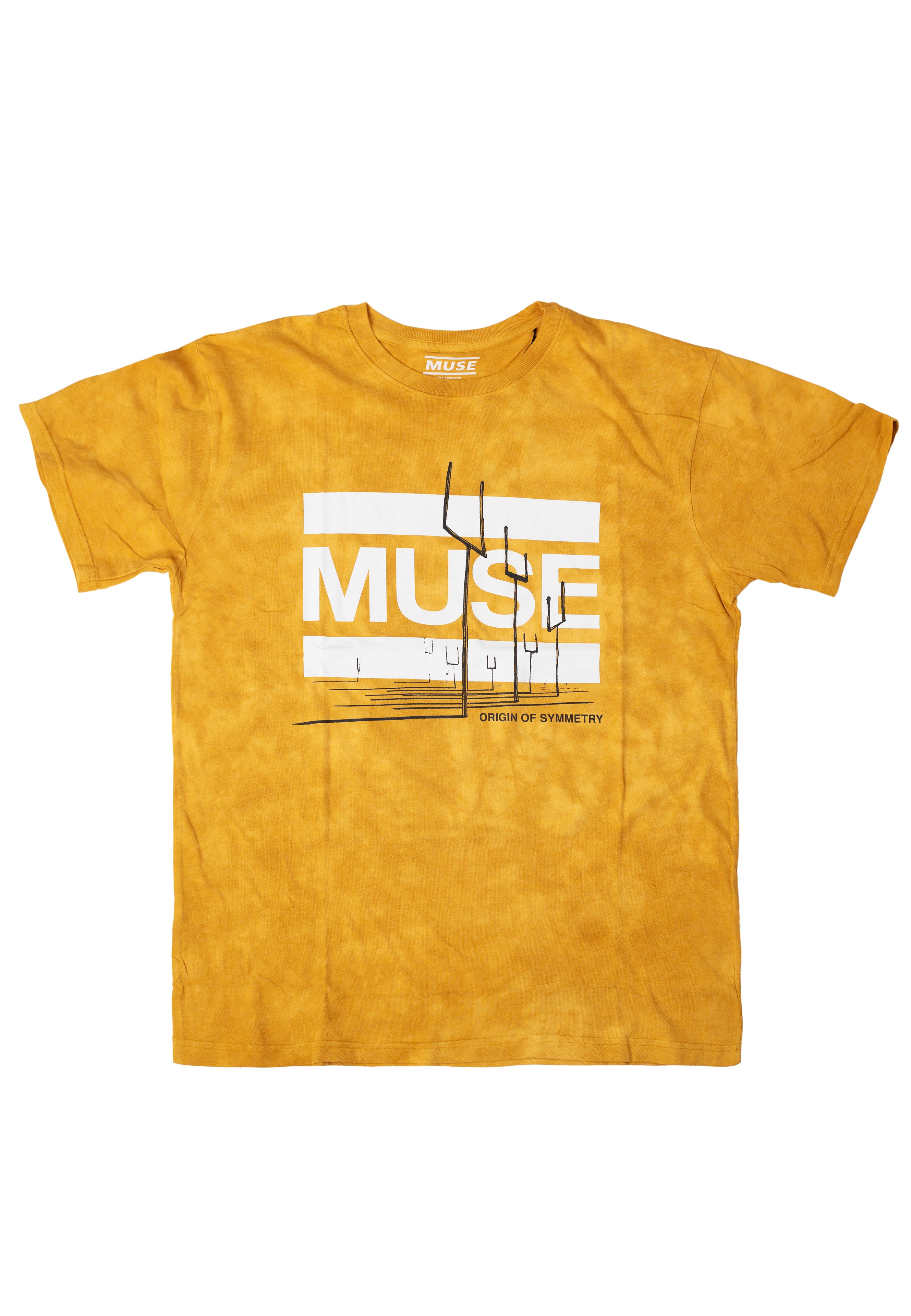 Muse - Origin Of Symmetry Dip-Dye Orange - T-Shirt | Impericon